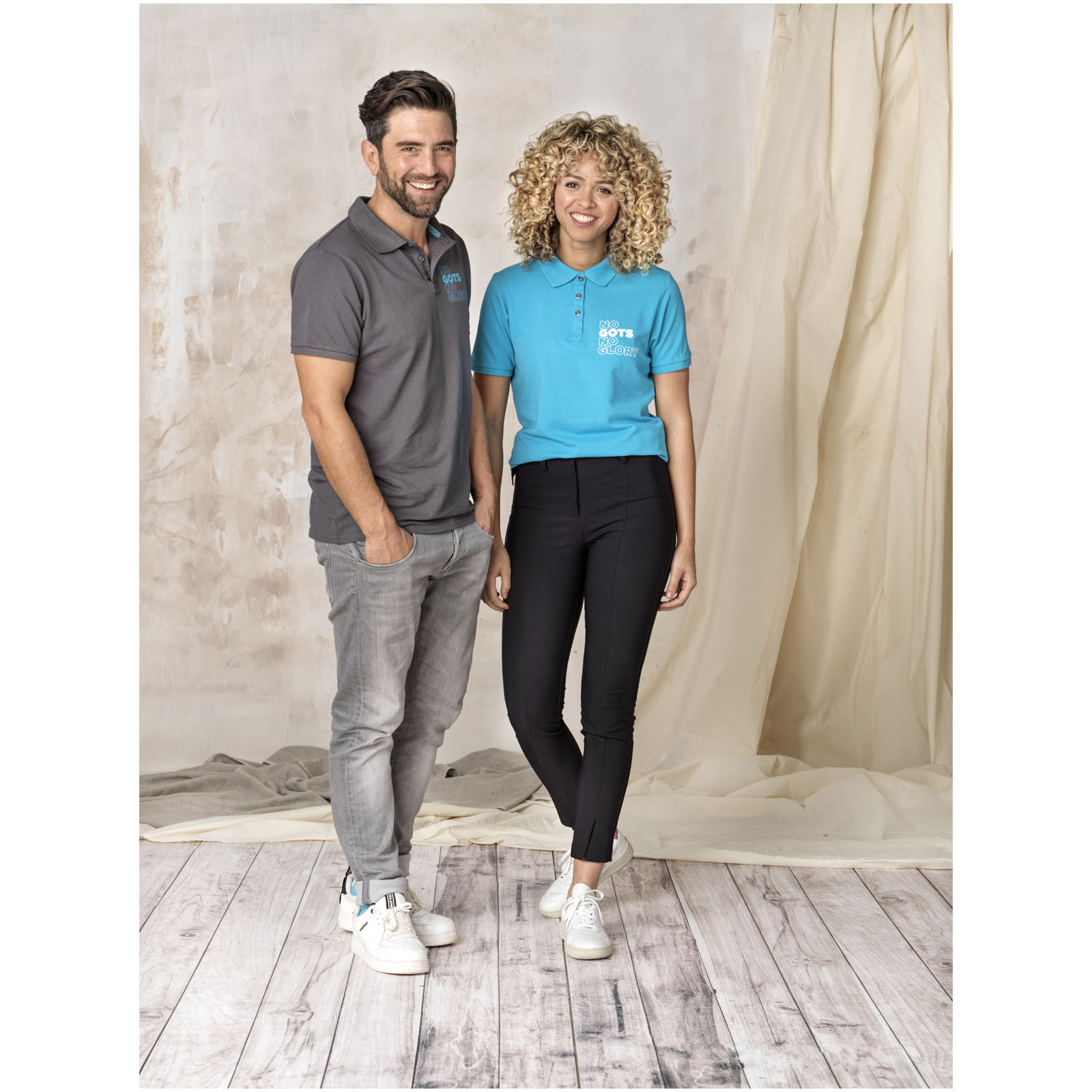 Beryl short sleeve men’s organic recycled polo