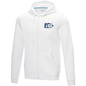 Ruby men’s organic recycled full zip hoodie