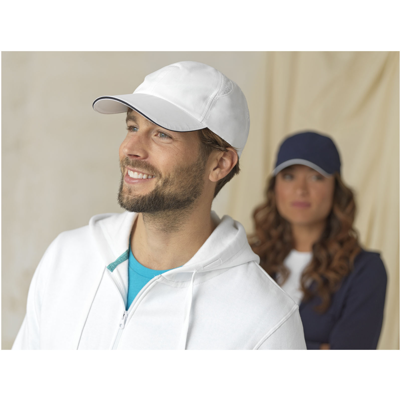 Morion 6 panel 110 g/m2 GRS recycled cool fit sandwich cap