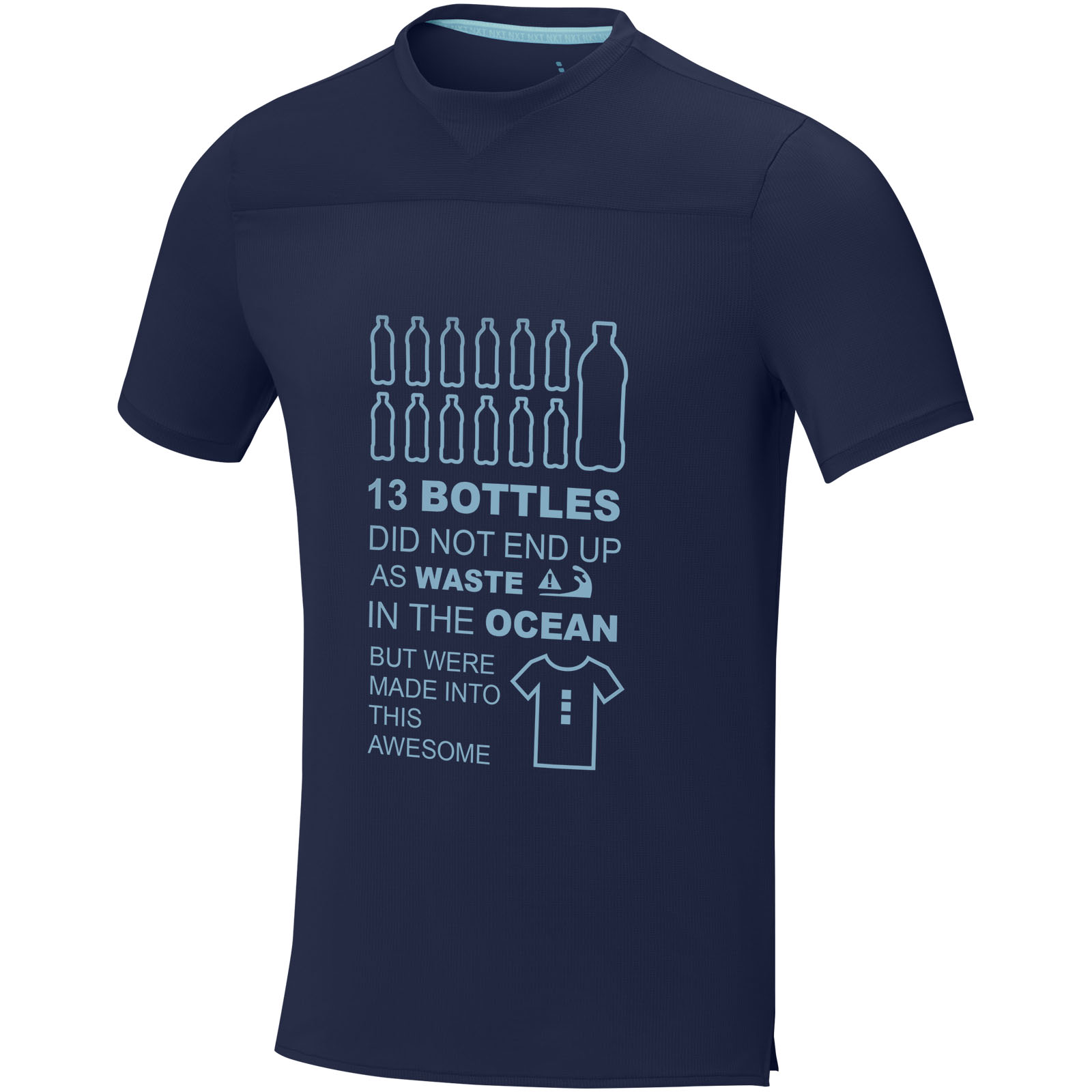 Borax 160 g/m2 short sleeve men’s GRS recycled cool fit t-shirt