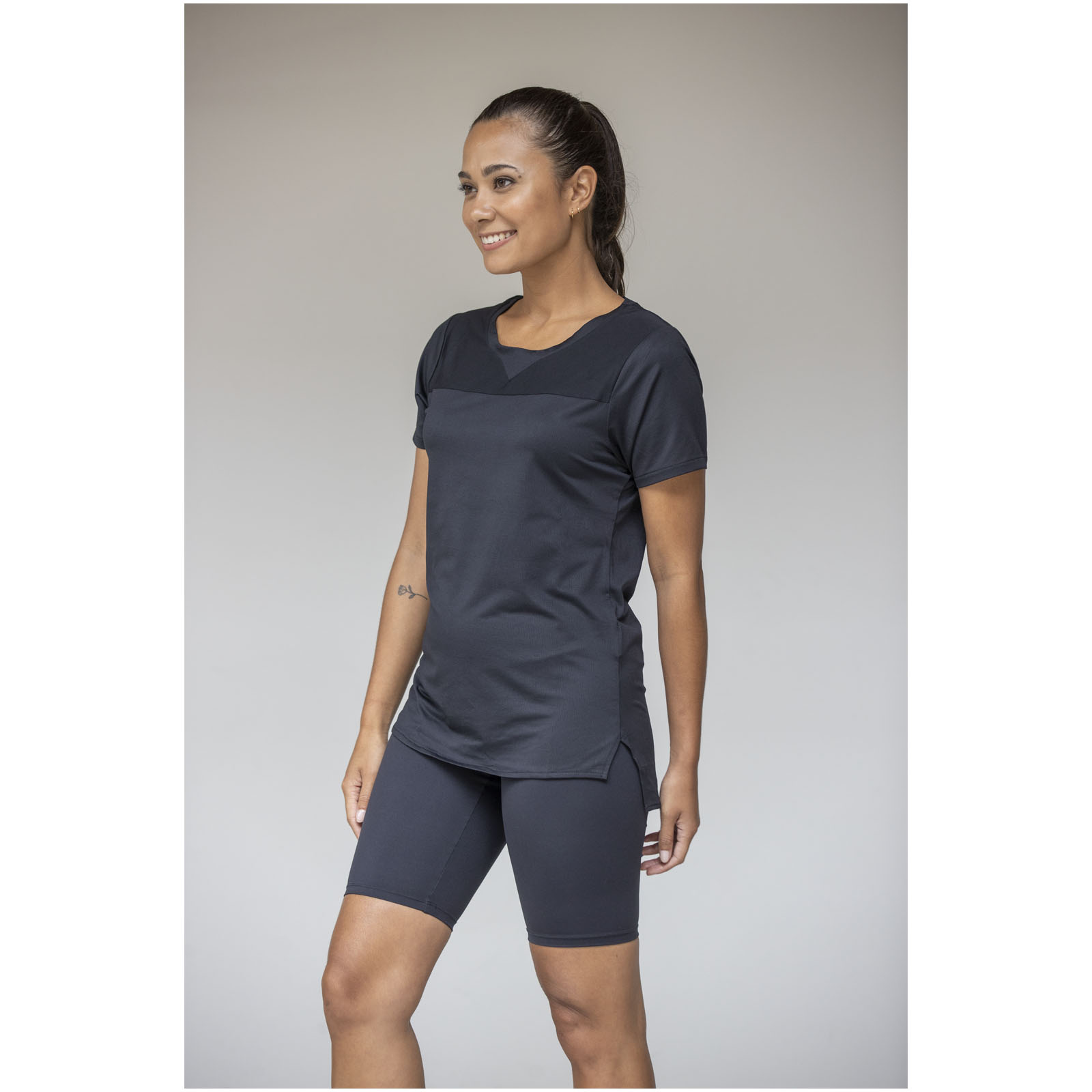 Borax 160 g/m2 short sleeve women’s GRS recycled cool fit t-shirt