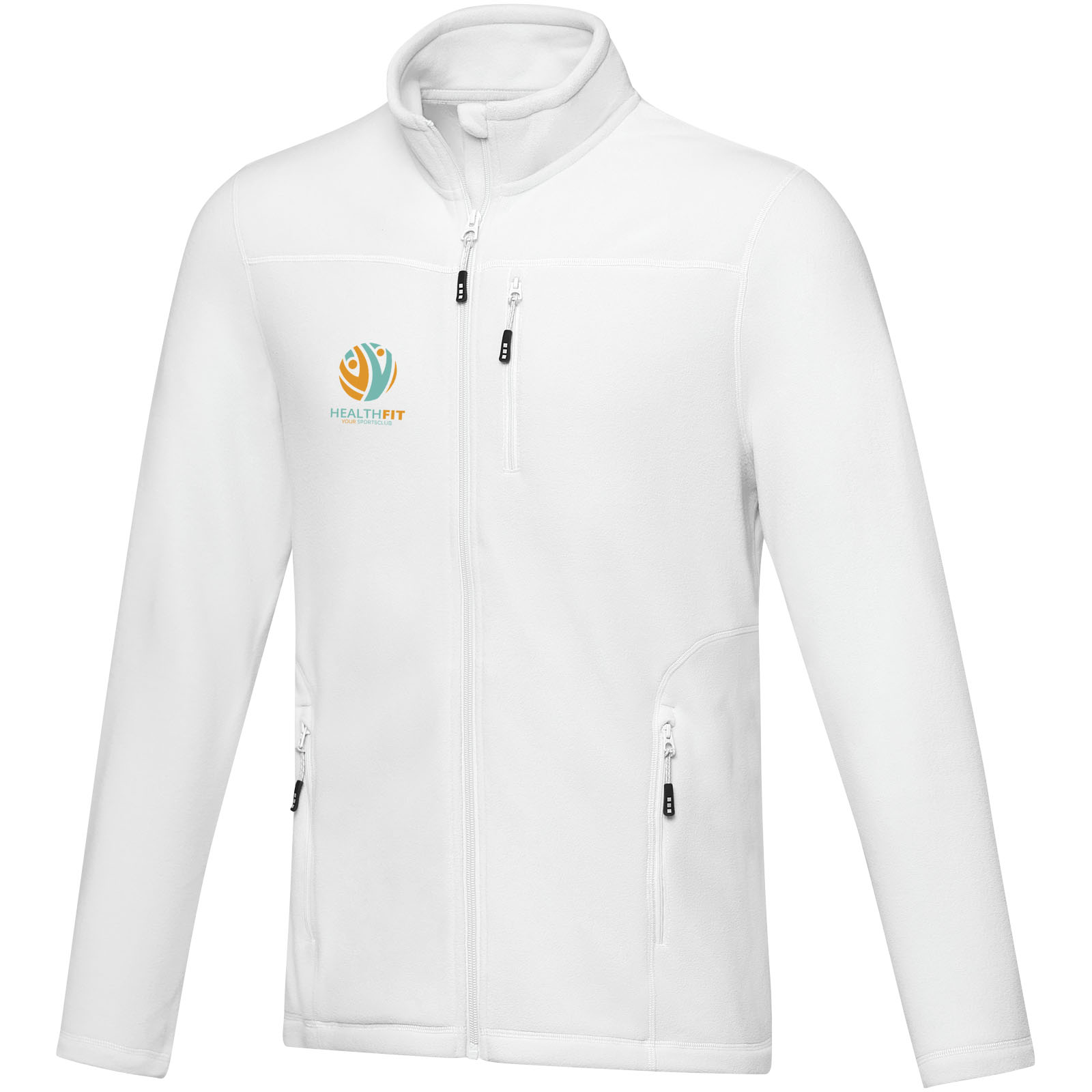 Amber men’s GRS recycled full zip fleece jacket