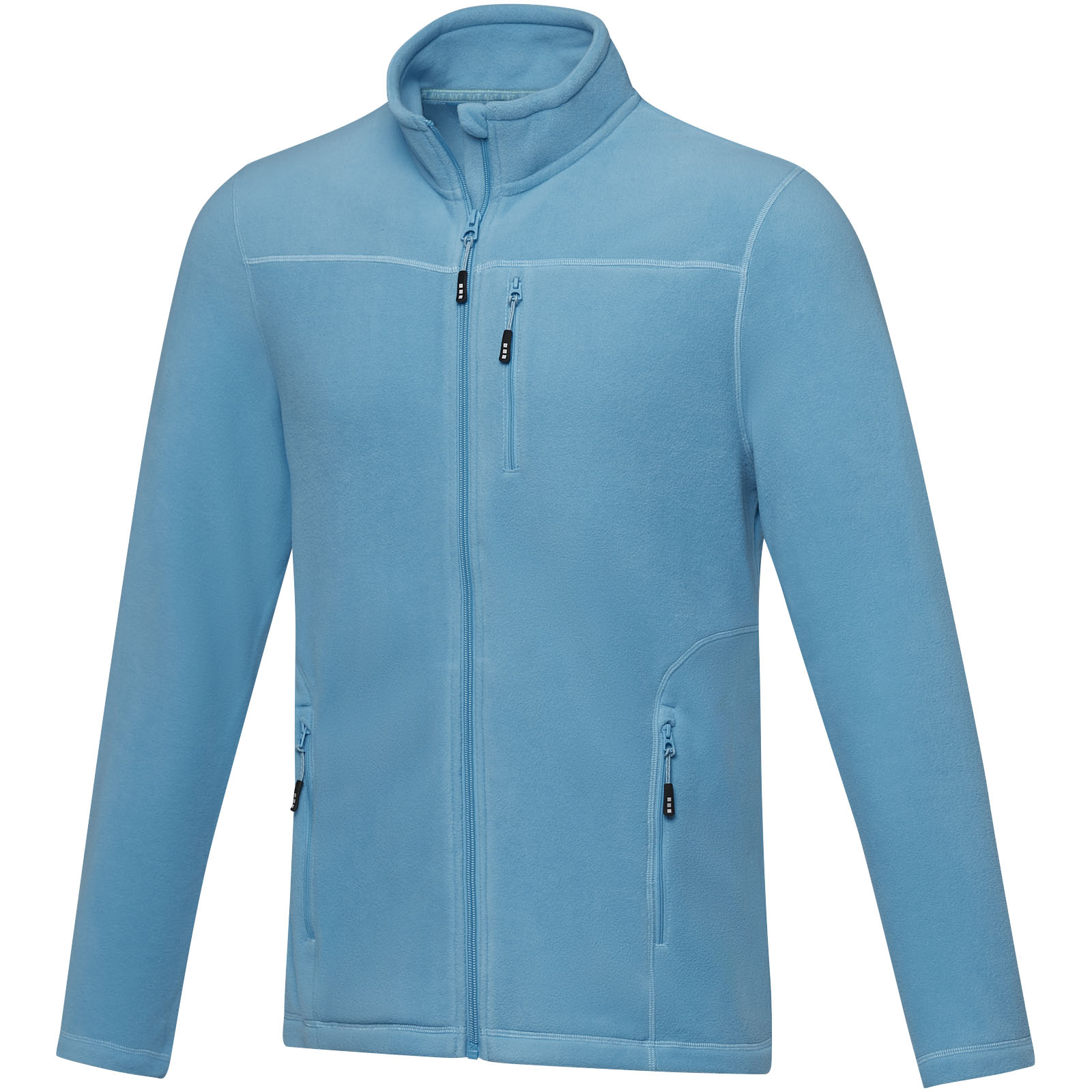 Amber men’s GRS recycled full zip fleece jacket