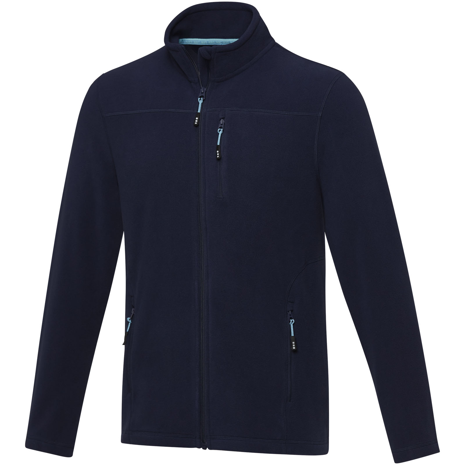 Amber men’s GRS recycled full zip fleece jacket