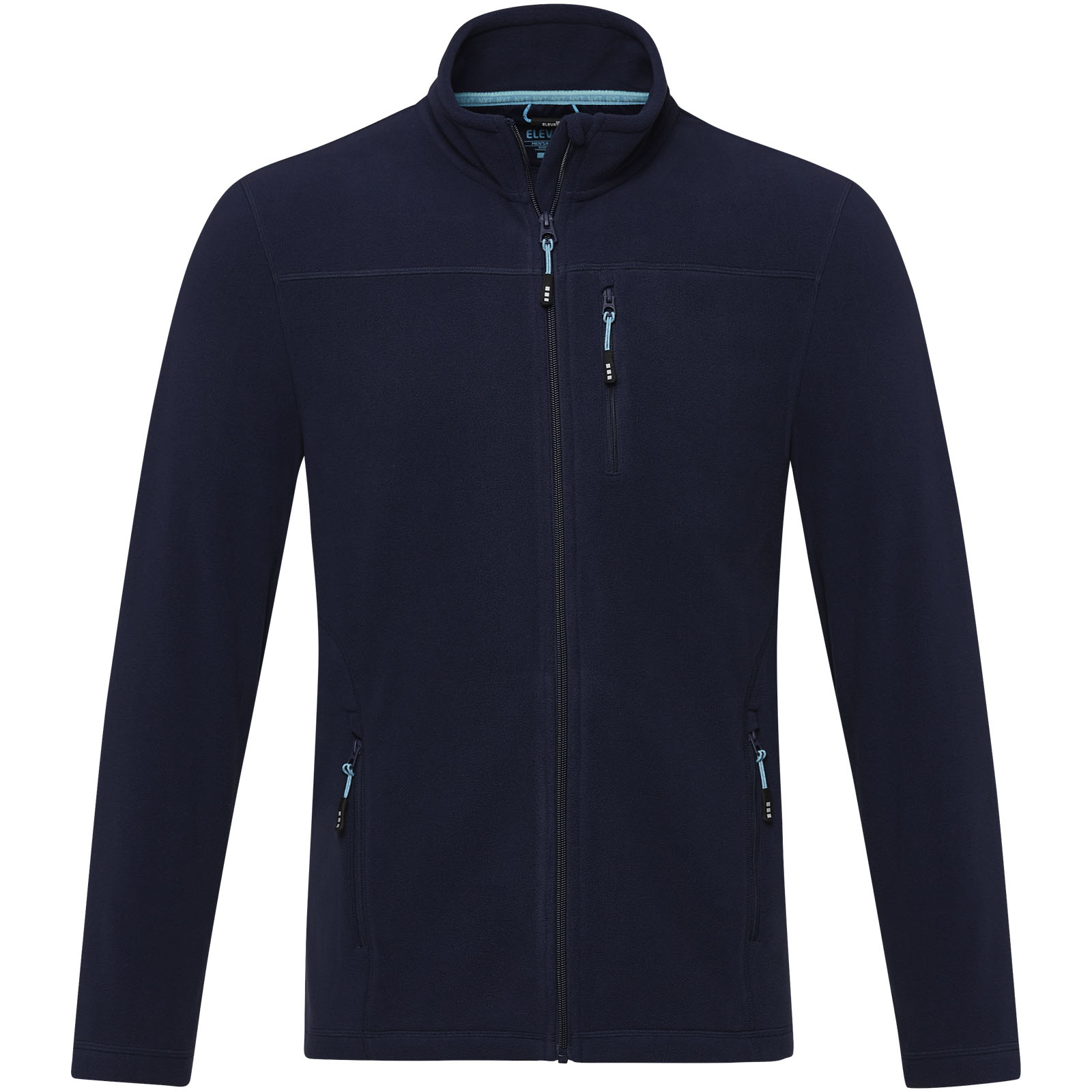 Amber men’s GRS recycled full zip fleece jacket