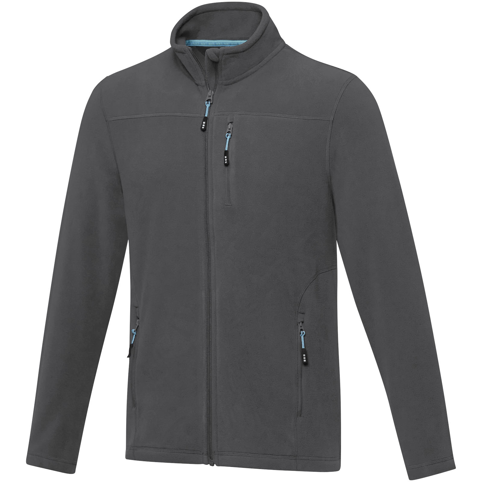 Amber men’s GRS recycled full zip fleece jacket