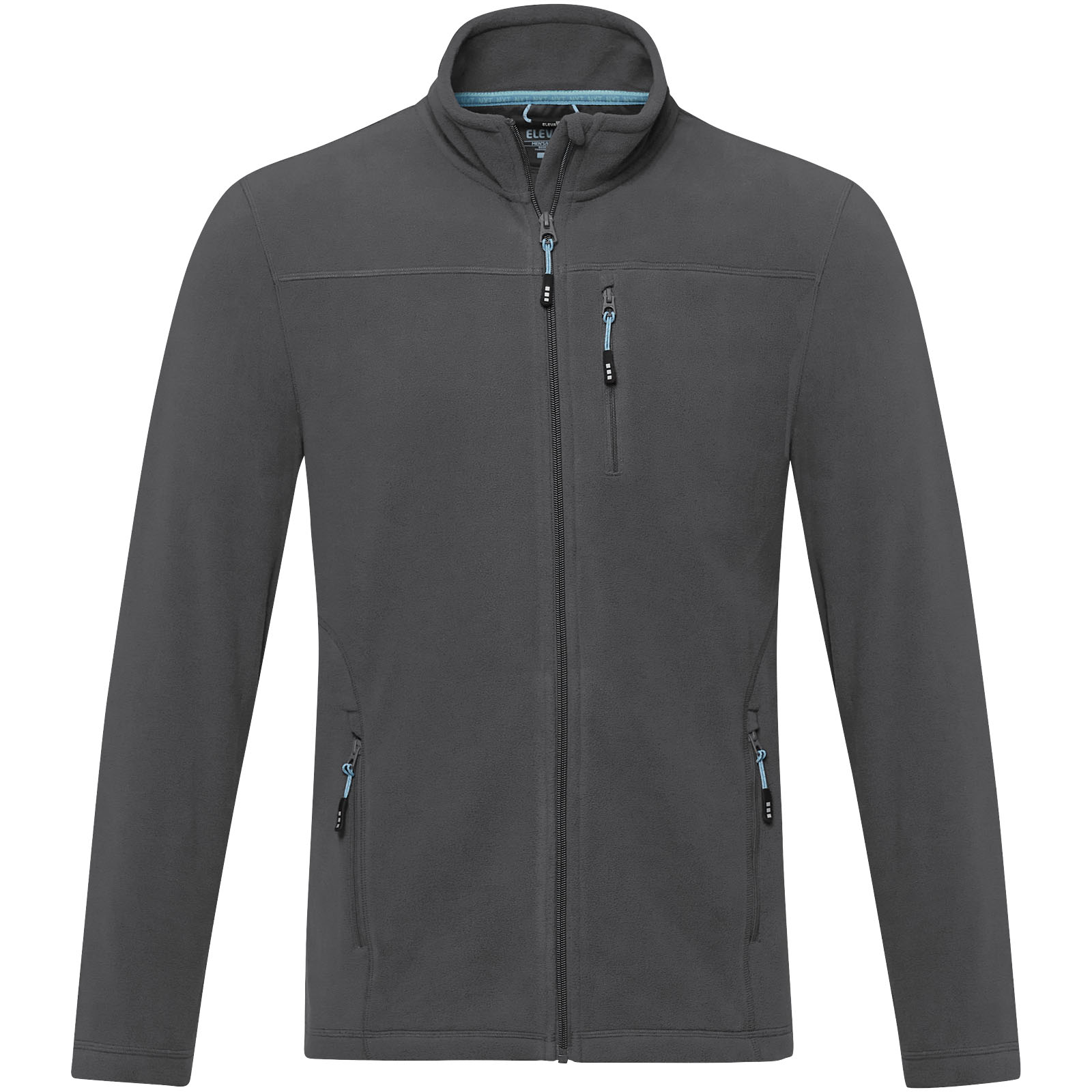 Amber men’s GRS recycled full zip fleece jacket