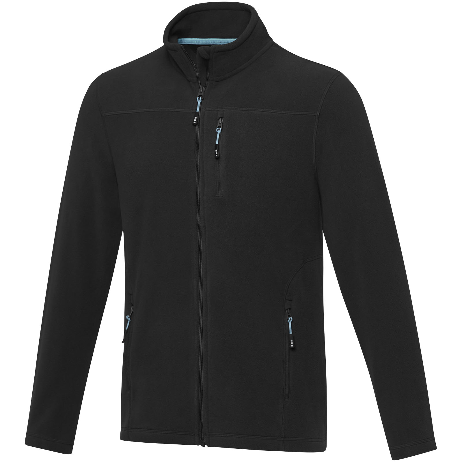 Amber men’s GRS recycled full zip fleece jacket