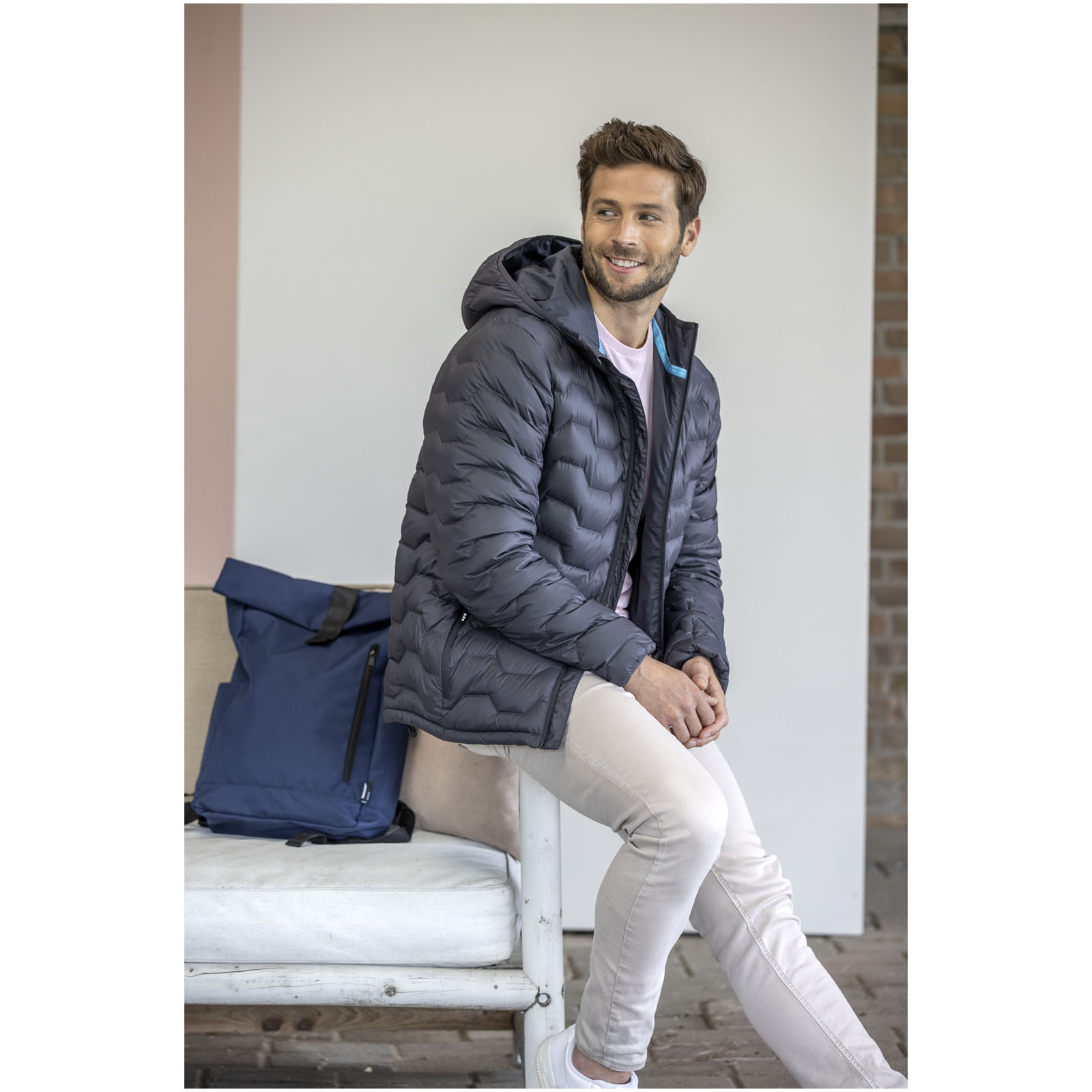 Petalite men’s GRS recycled insulated down jacket
