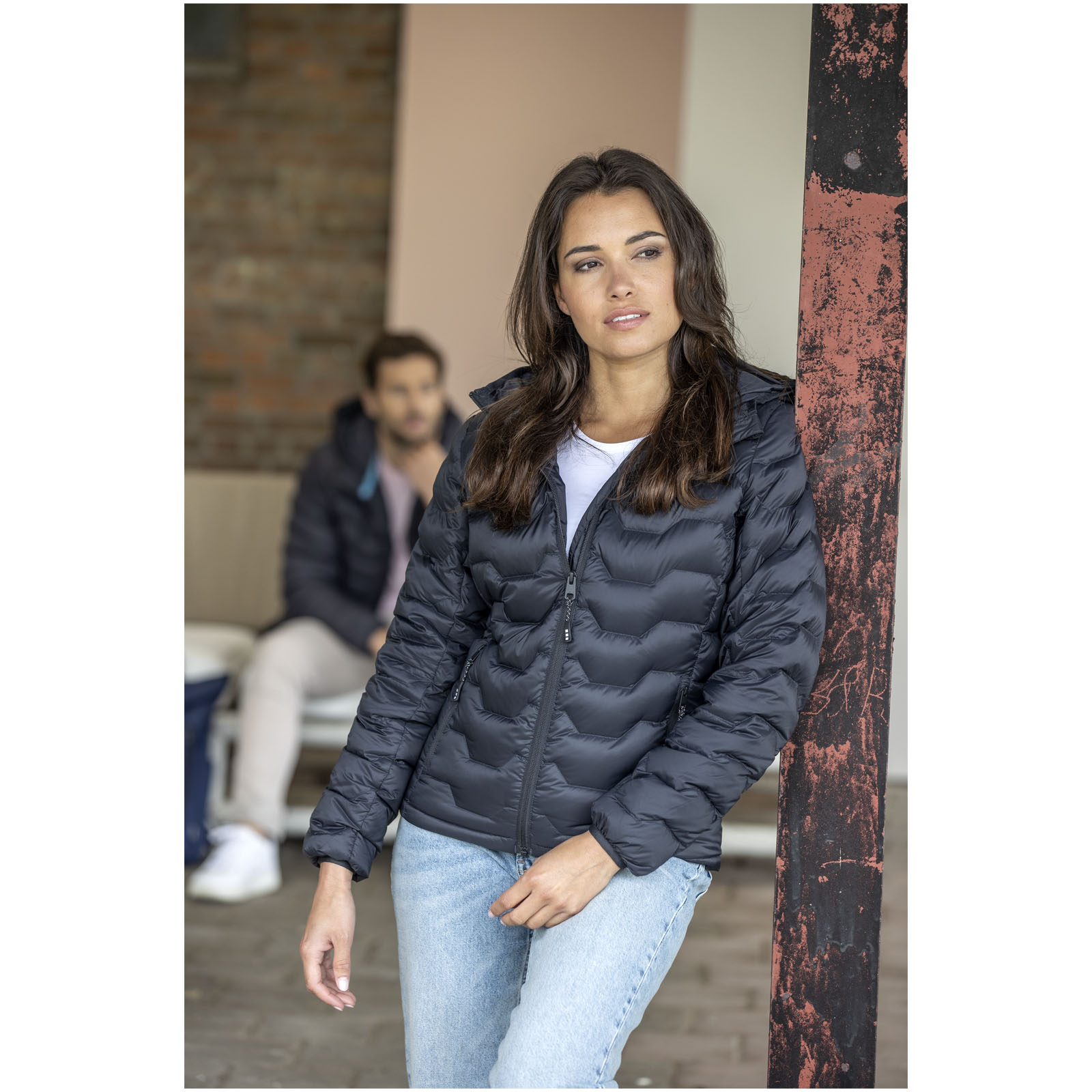 Petalite women’s GRS recycled insulated down jacket