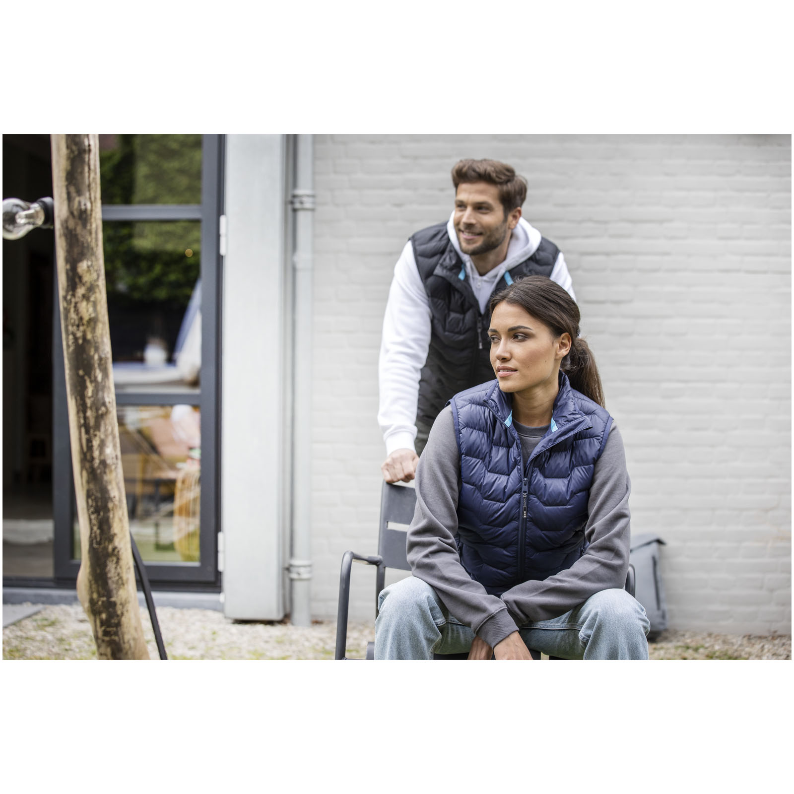Petalite  men’s GRS recycled insulated down bodywarmer