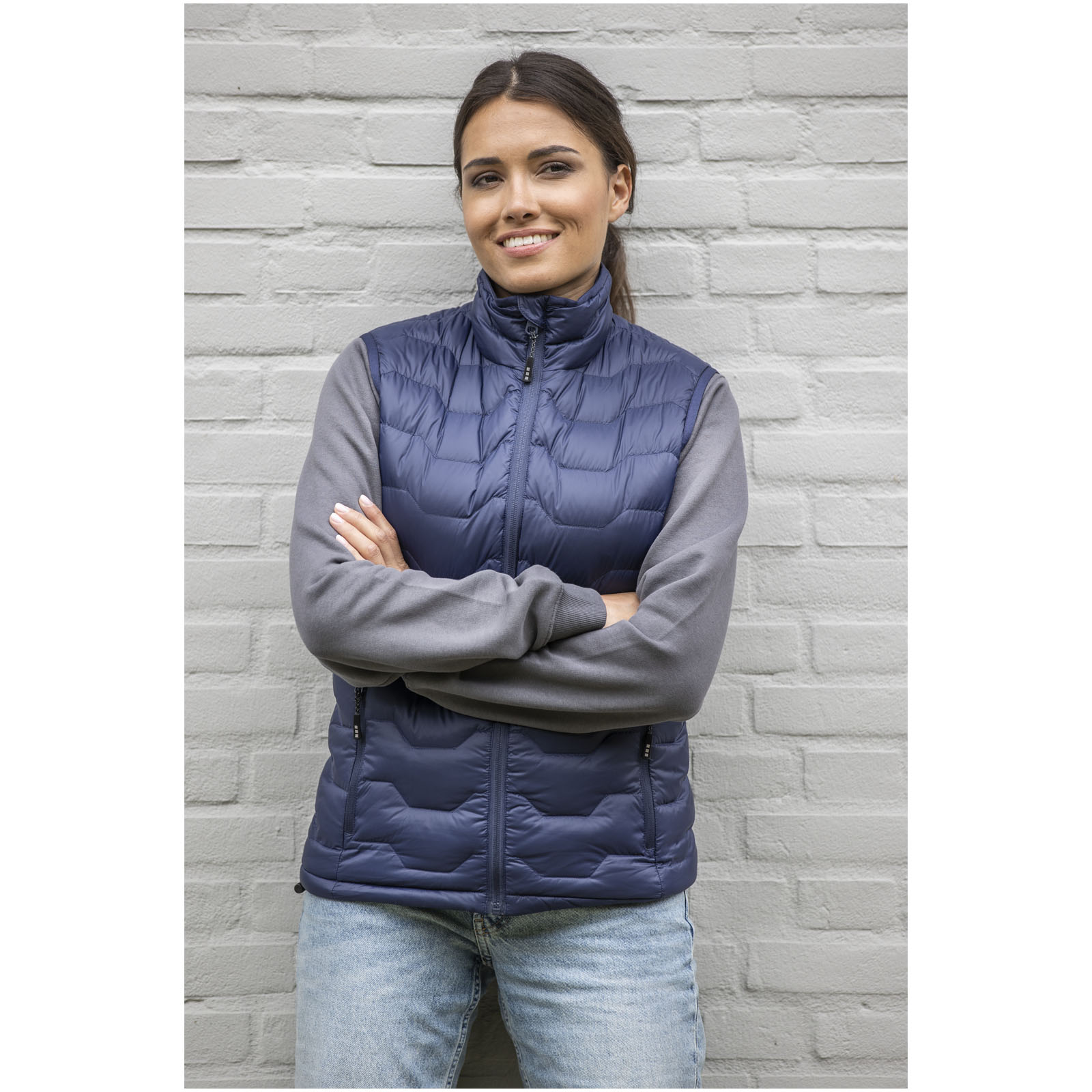 Petalite women’s GRS recycled insulated down bodywarmer