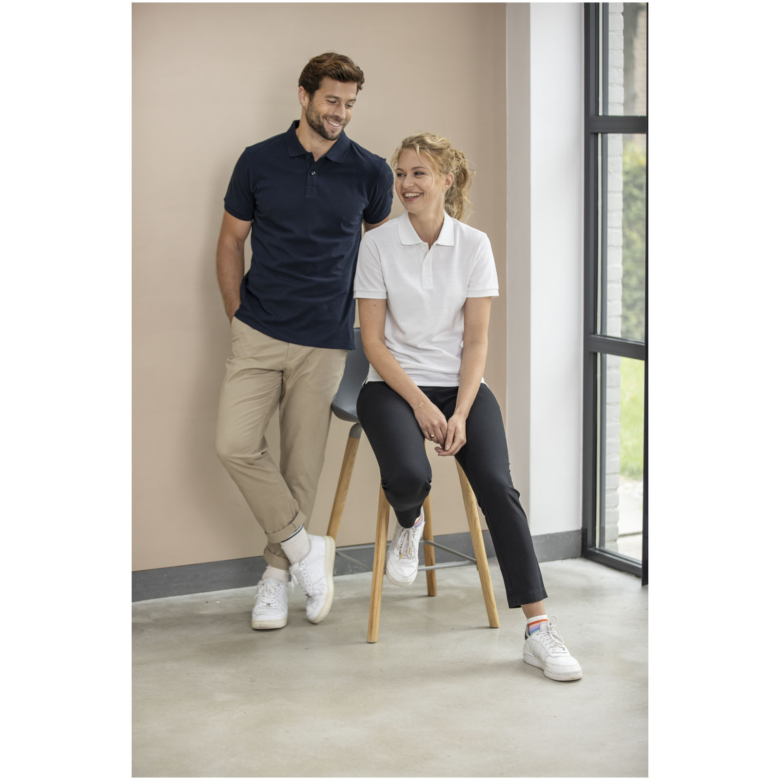 Emerald 200 g/m2 short sleeve unisex Aware™ recycled polo