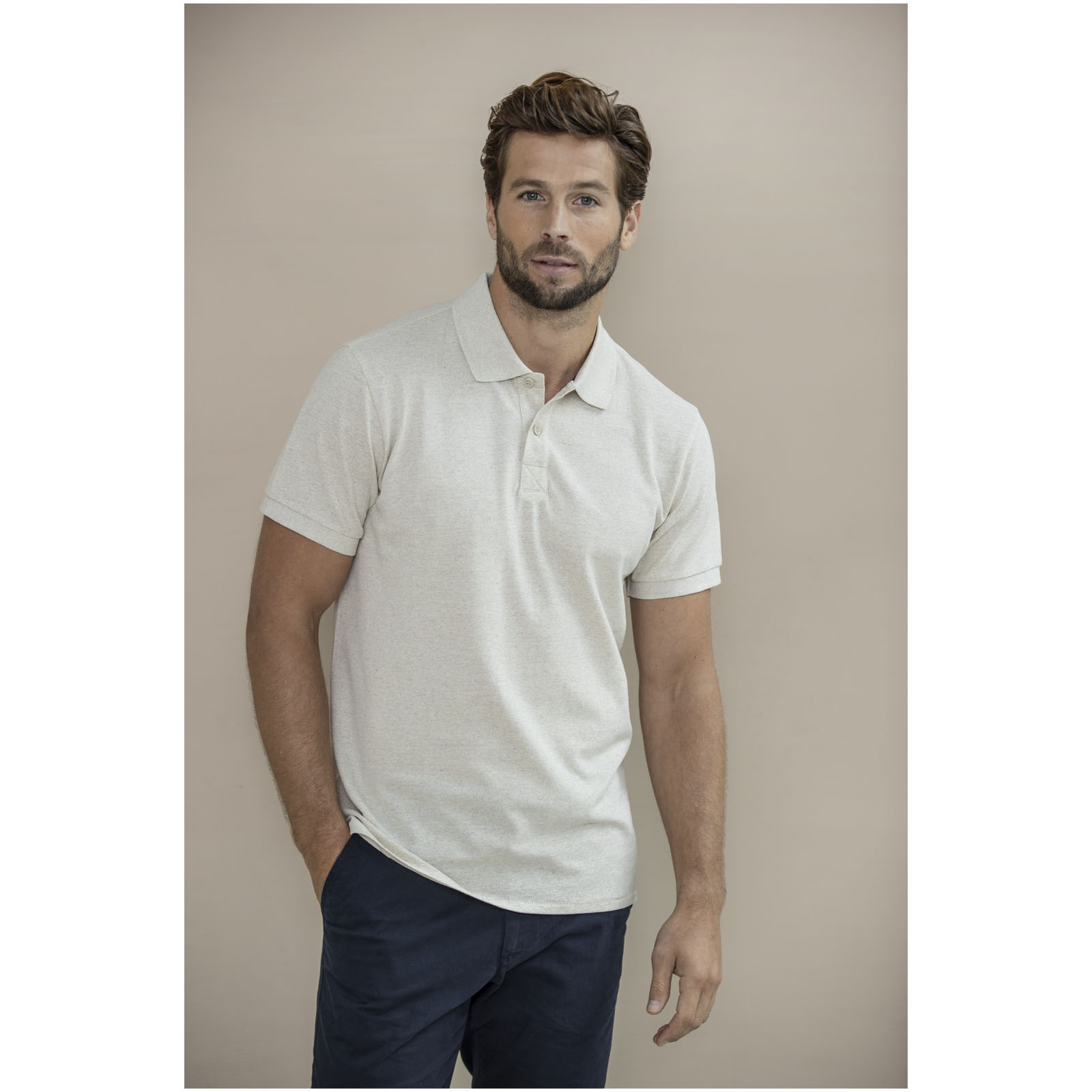 Emerald 200 g/m2 short sleeve unisex Aware™ recycled polo