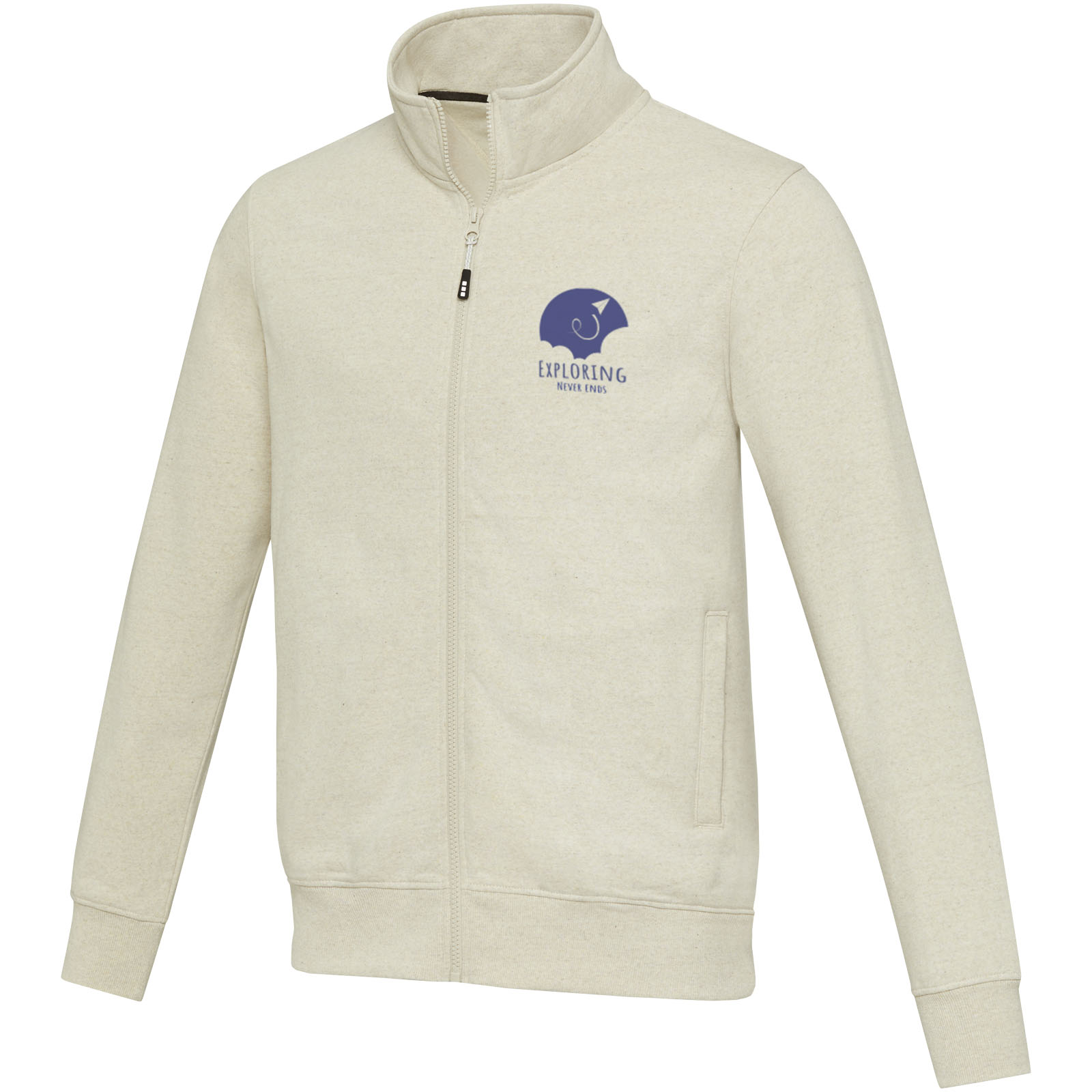 Galena 320 g/m2 unisex Aware™ recycled full zip sweater