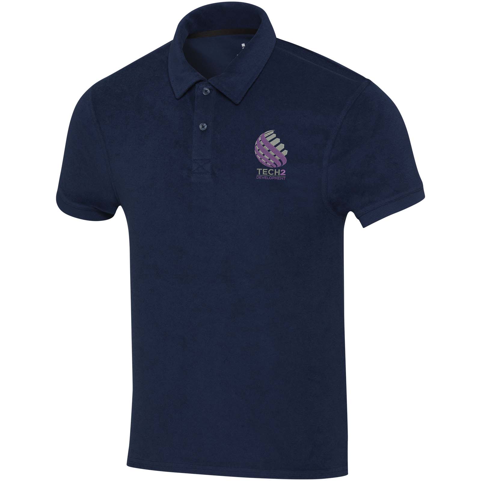 Akoya 230 g/m² GRS recycled terry unisex polo