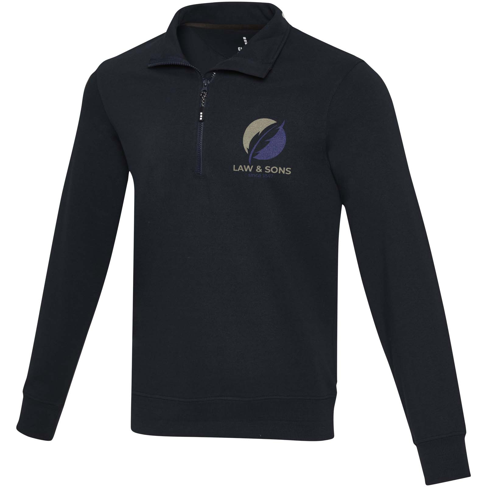 Tin 280 g/m² unisex Aware™ recycled quarter zip sweater