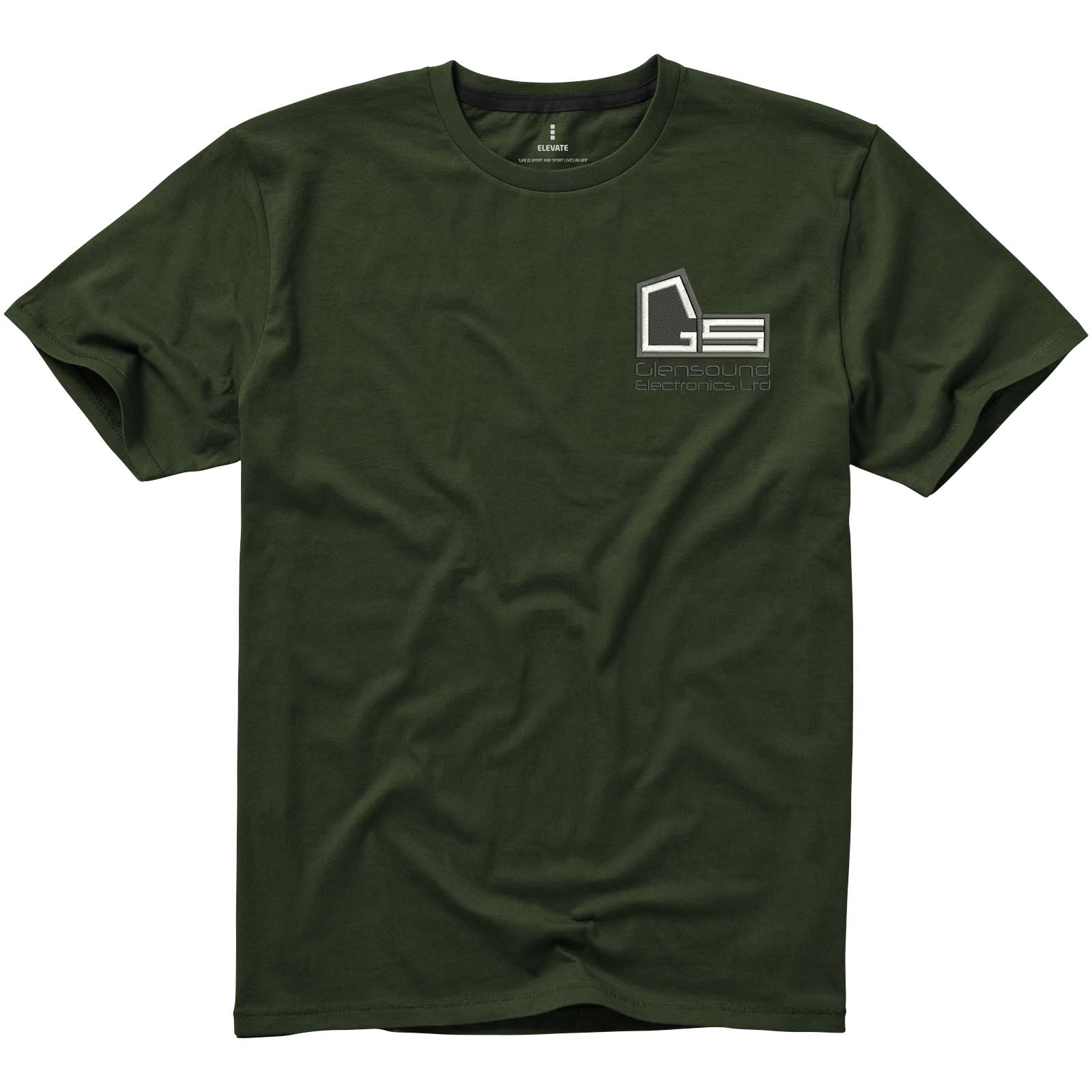 Nanaimo 160 g/m2 short sleeve men’s t-shirt