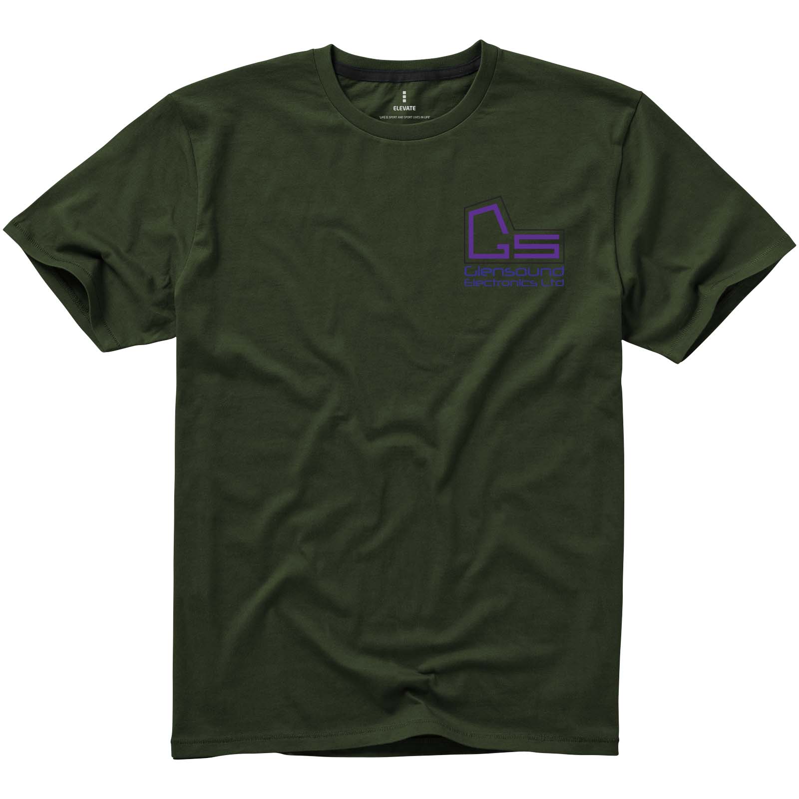 Nanaimo 160 g/m2 short sleeve men’s t-shirt