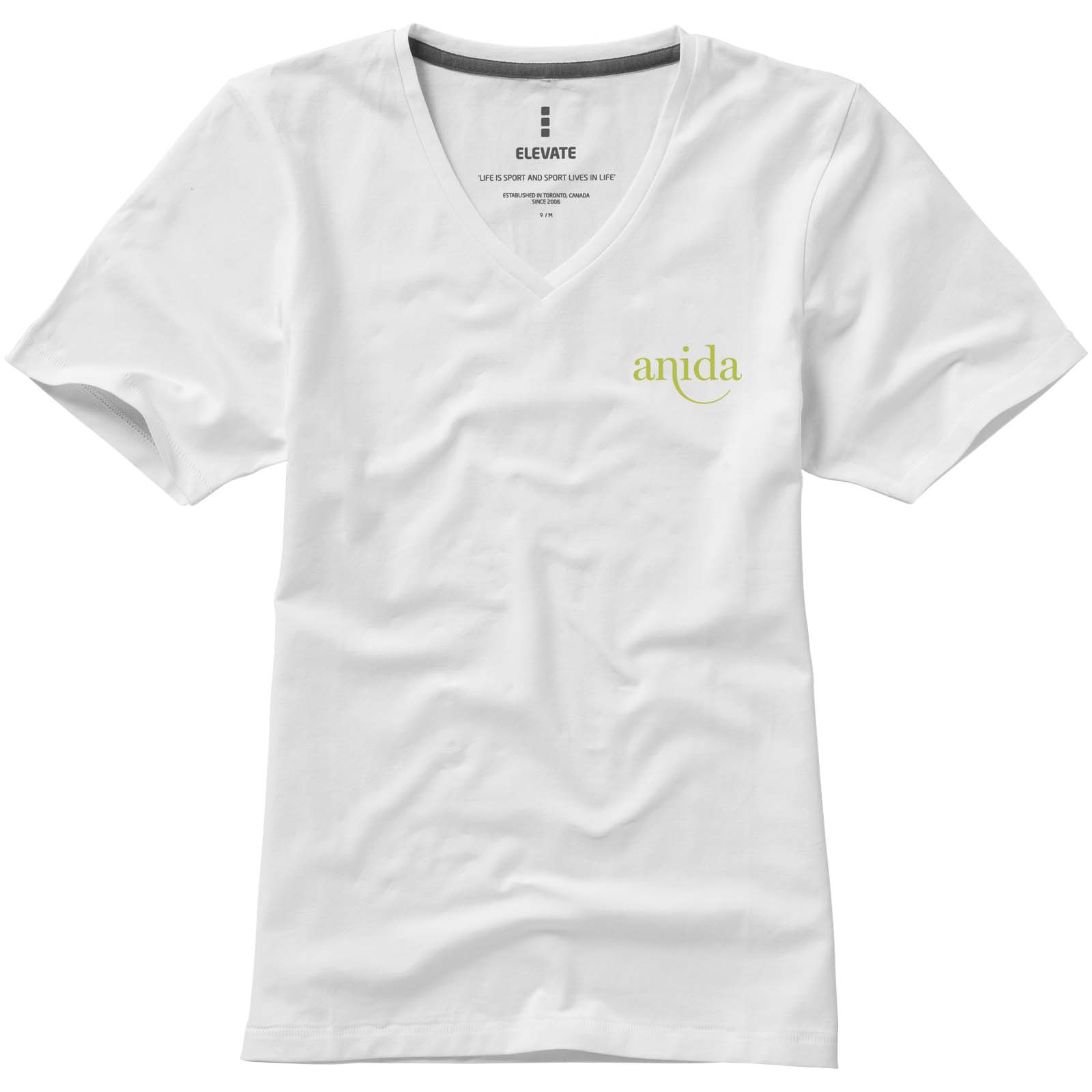 Kawartha short sleeve women’s organic v-neck t-shirt