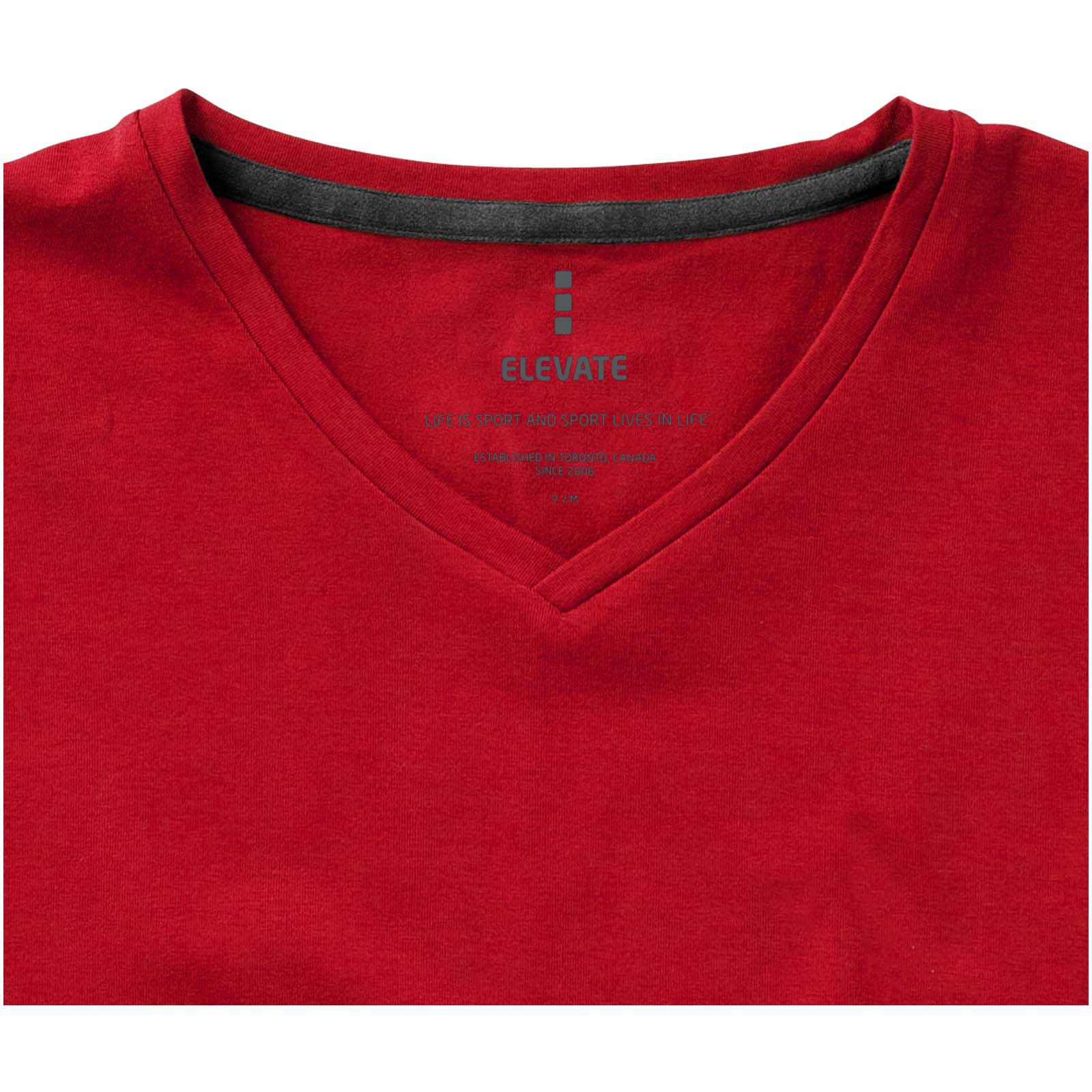 Kawartha short sleeve women’s organic v-neck t-shirt