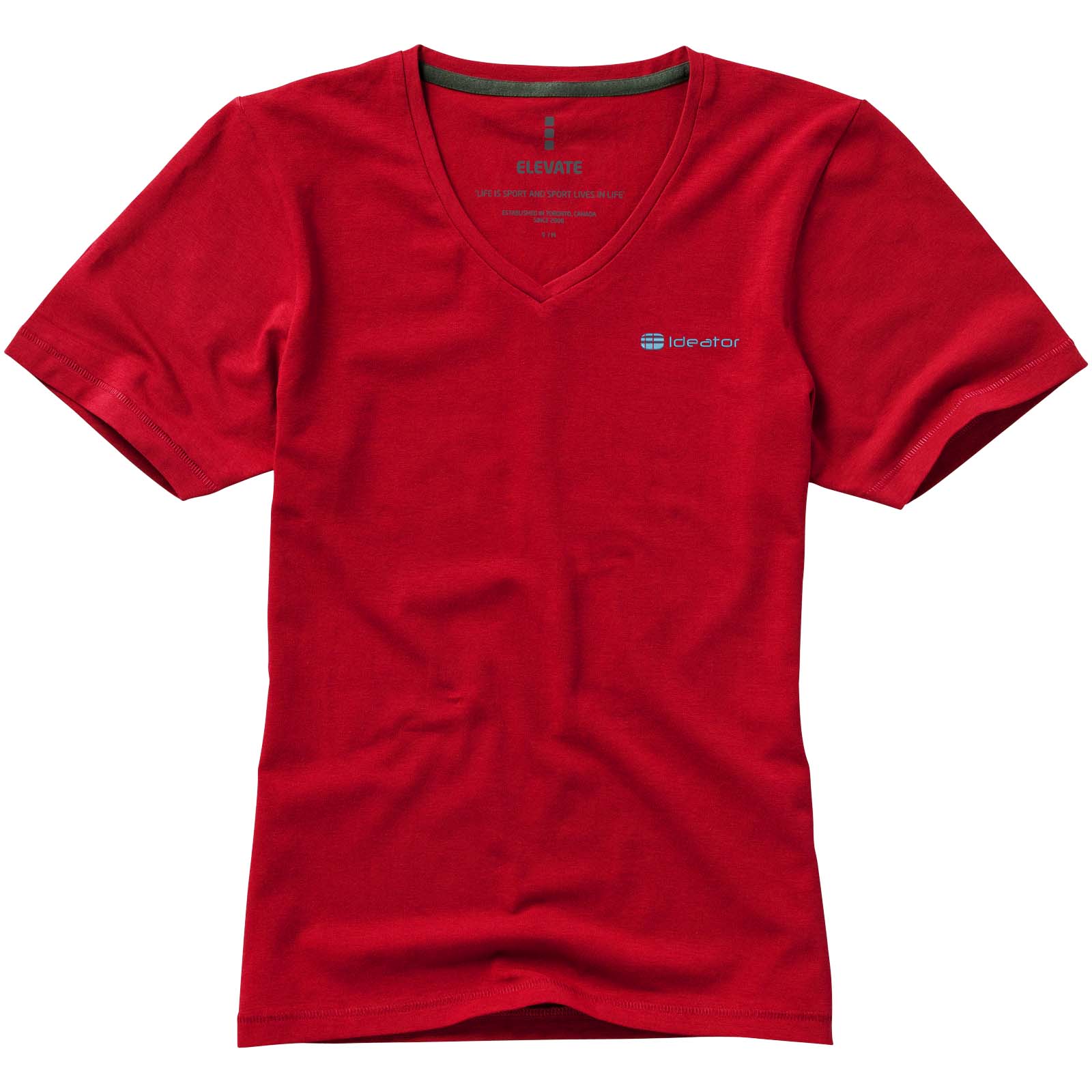 Kawartha short sleeve women’s organic v-neck t-shirt