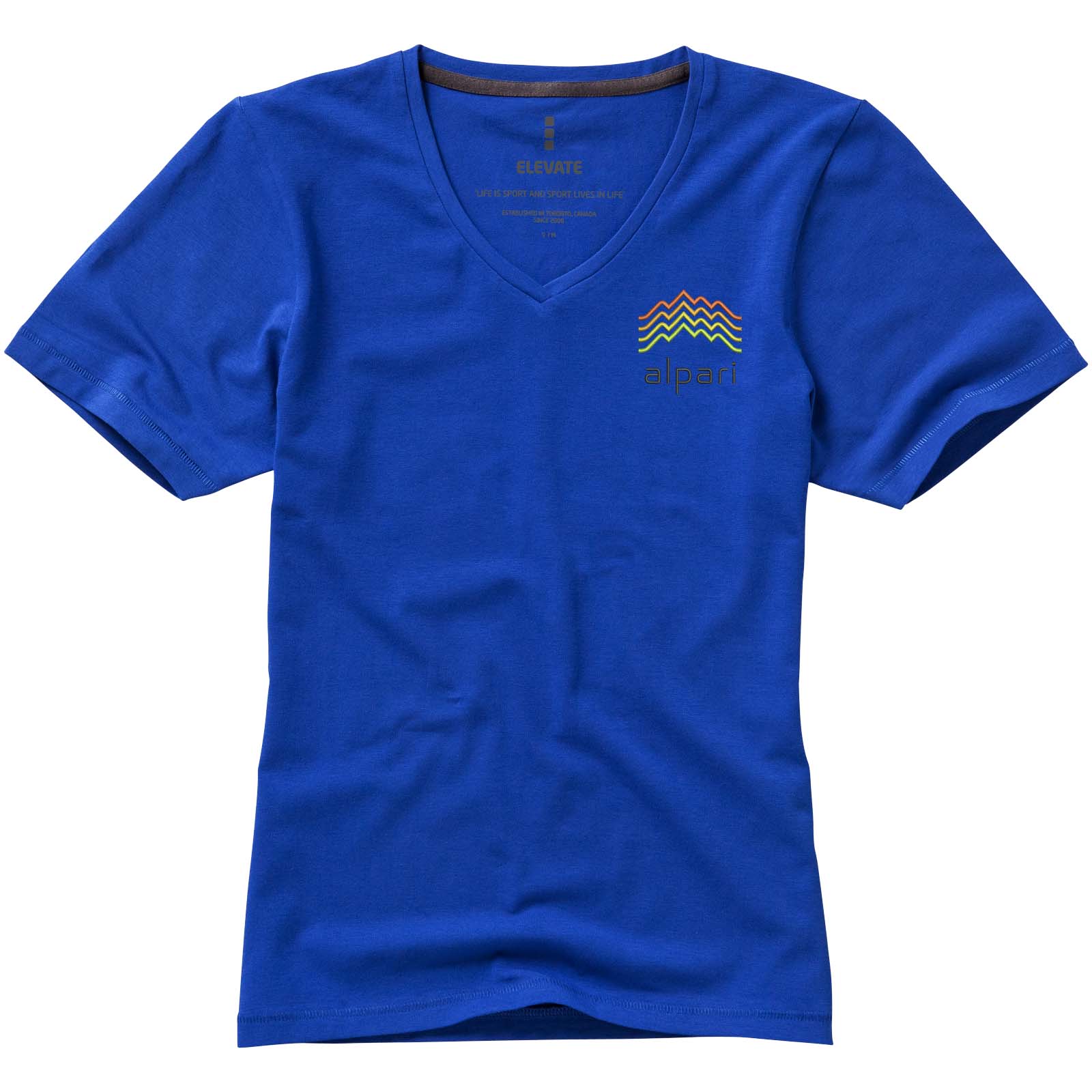 Kawartha short sleeve women’s organic v-neck t-shirt