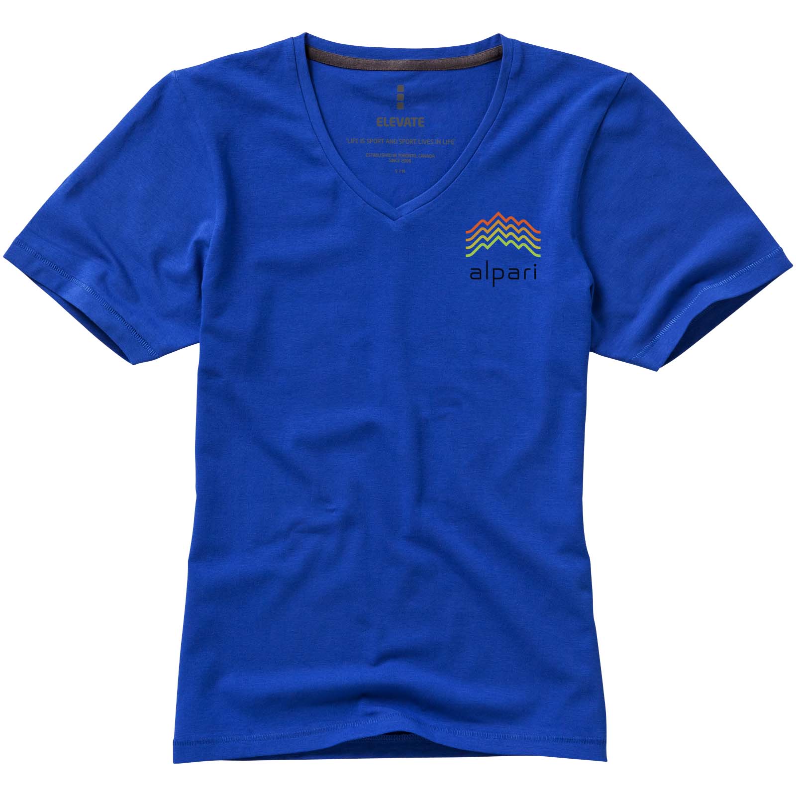 Kawartha short sleeve women’s organic v-neck t-shirt