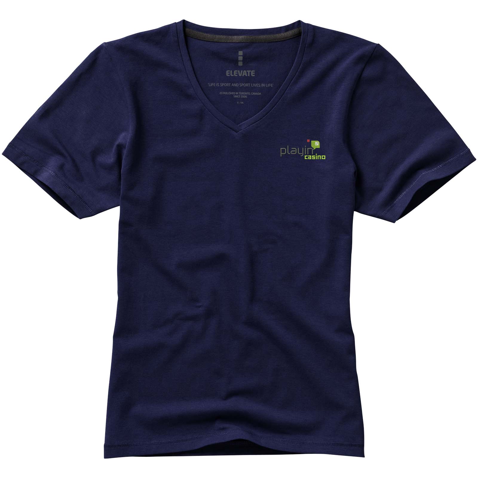 Kawartha short sleeve women’s organic v-neck t-shirt