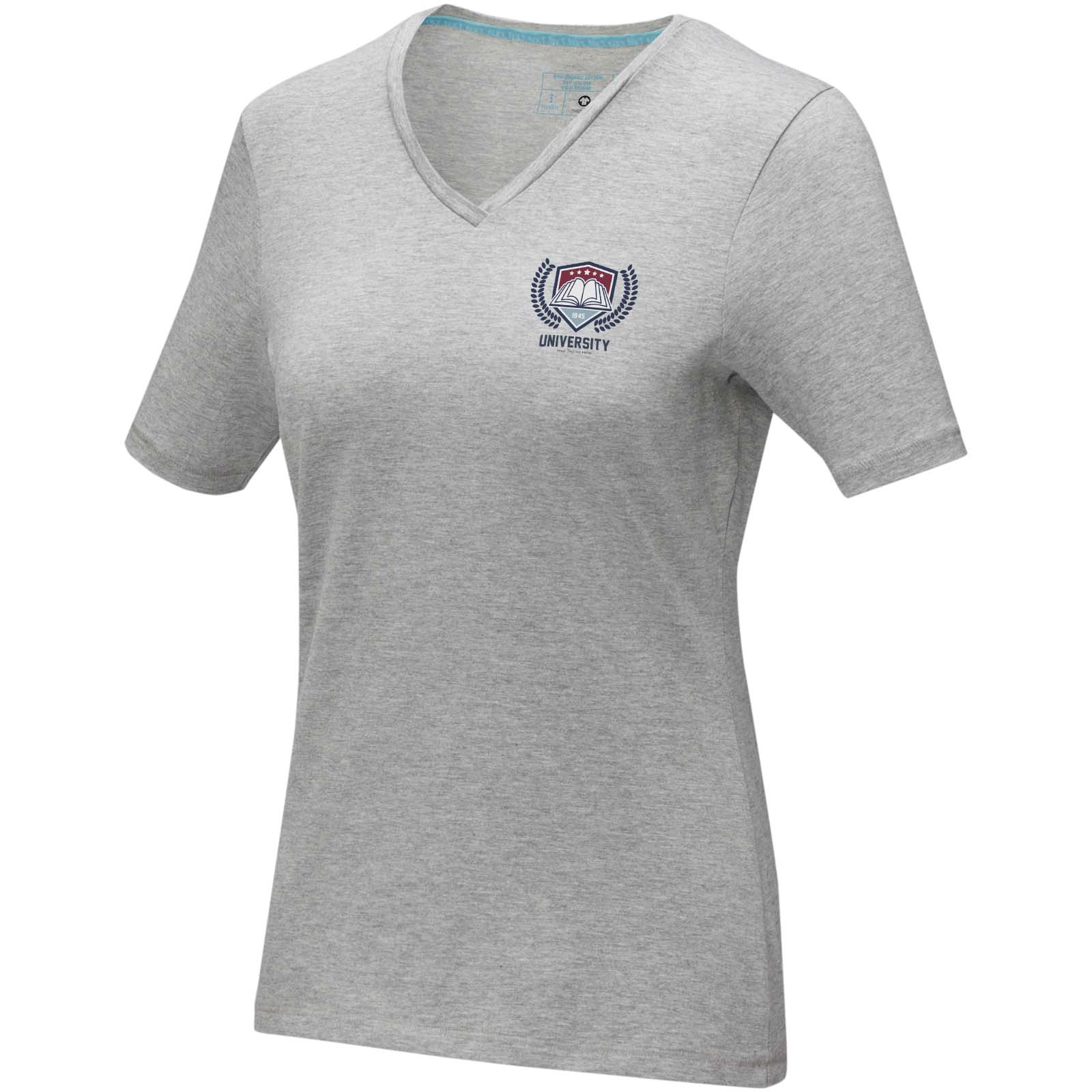 Kawartha short sleeve women’s organic v-neck t-shirt