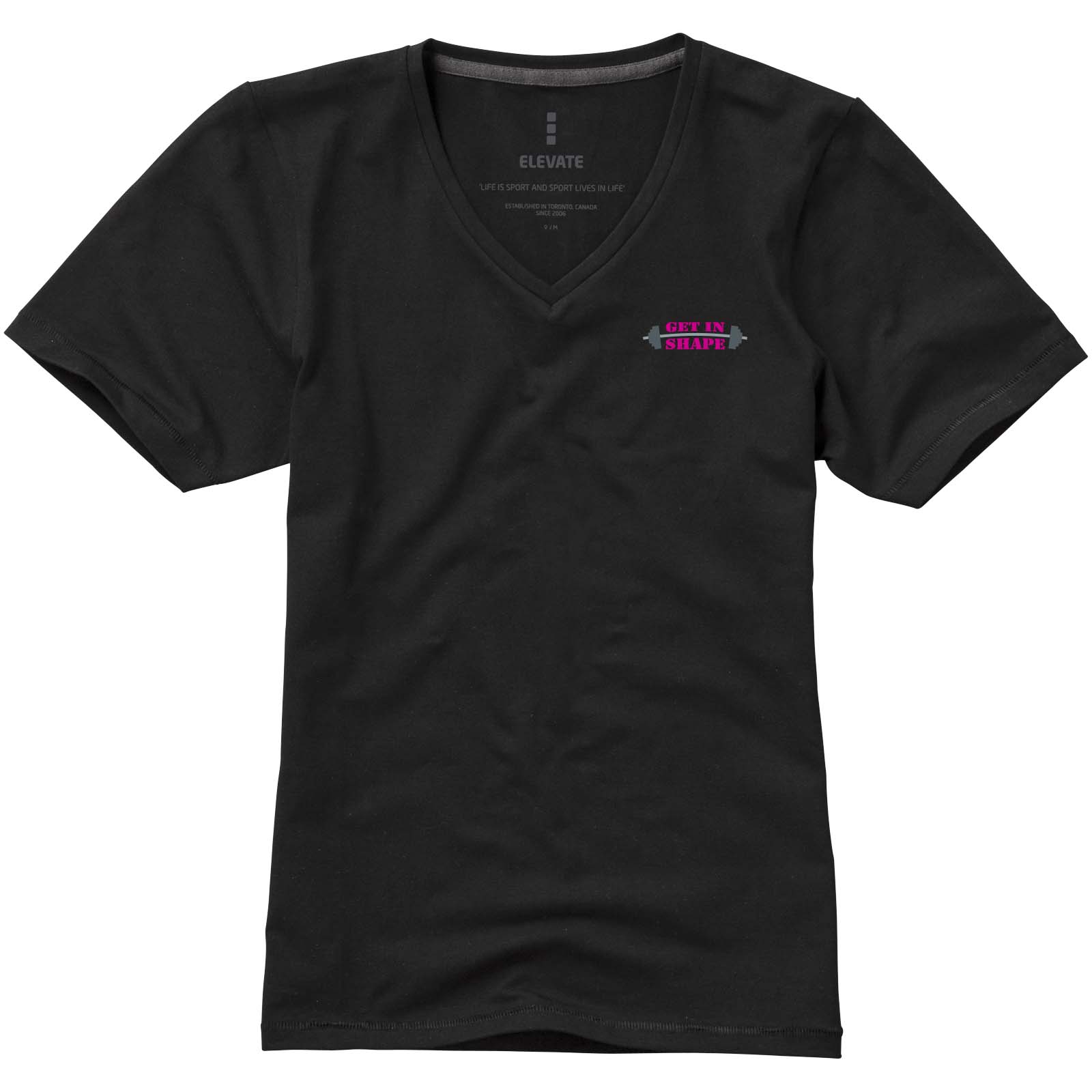Kawartha short sleeve women’s organic v-neck t-shirt