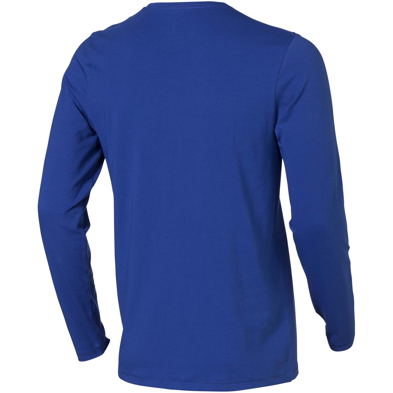 Ponoka long sleeve men’s organic t-shirt