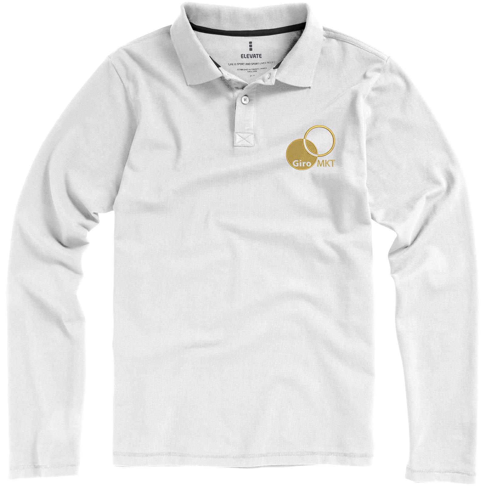 Calgary 180 g/m2 long sleeve men’s polo