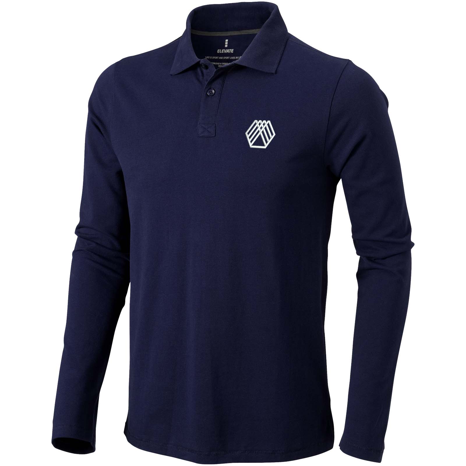 Calgary 180 g/m2 long sleeve men’s polo