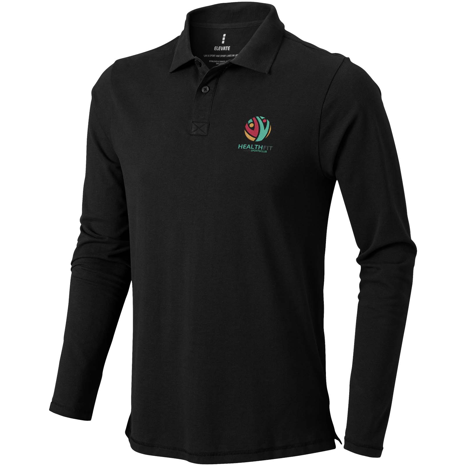 Calgary 180 g/m2 long sleeve men’s polo