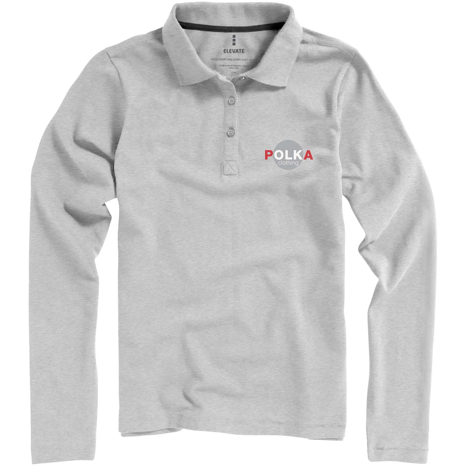 Calgary 180 g/m2 long sleeve women’s polo