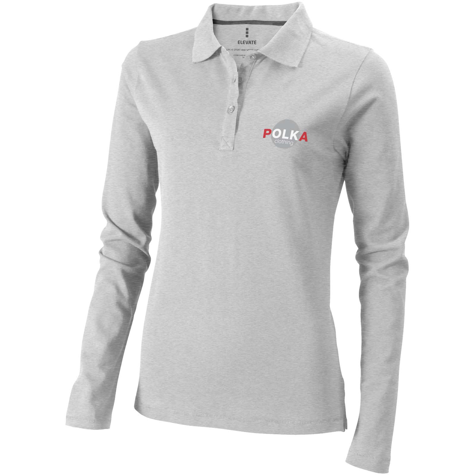 Calgary 180 g/m2 long sleeve women’s polo