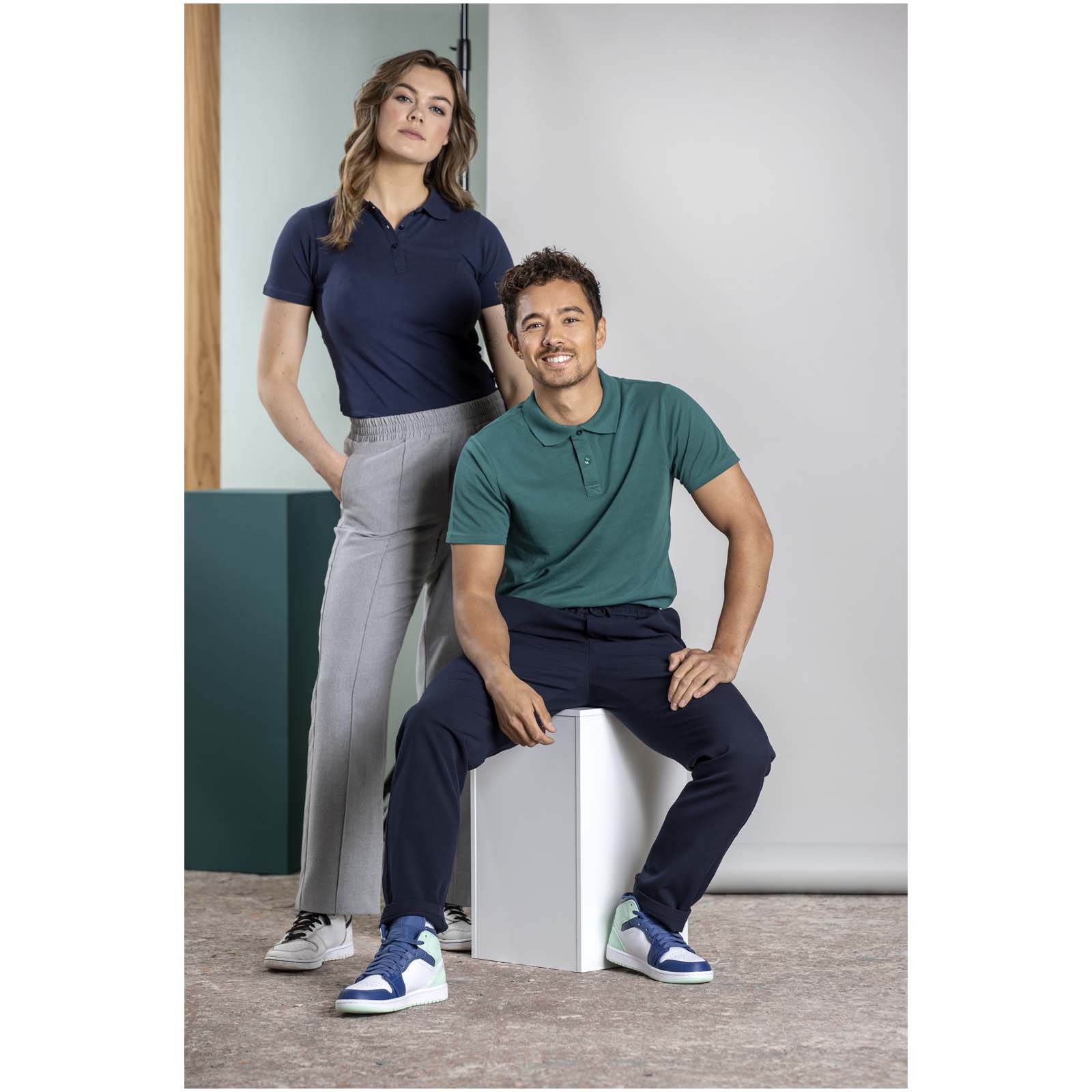 Helios 180 g/m2 short sleeve men’s polo