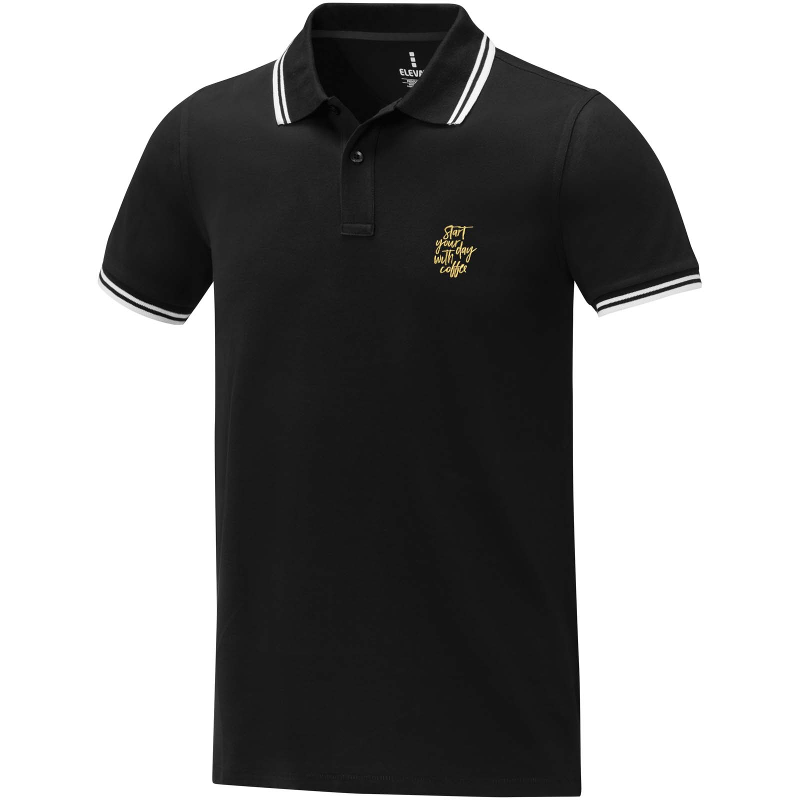 Amarago 200 g/m2 short sleeve men’s tipping polo