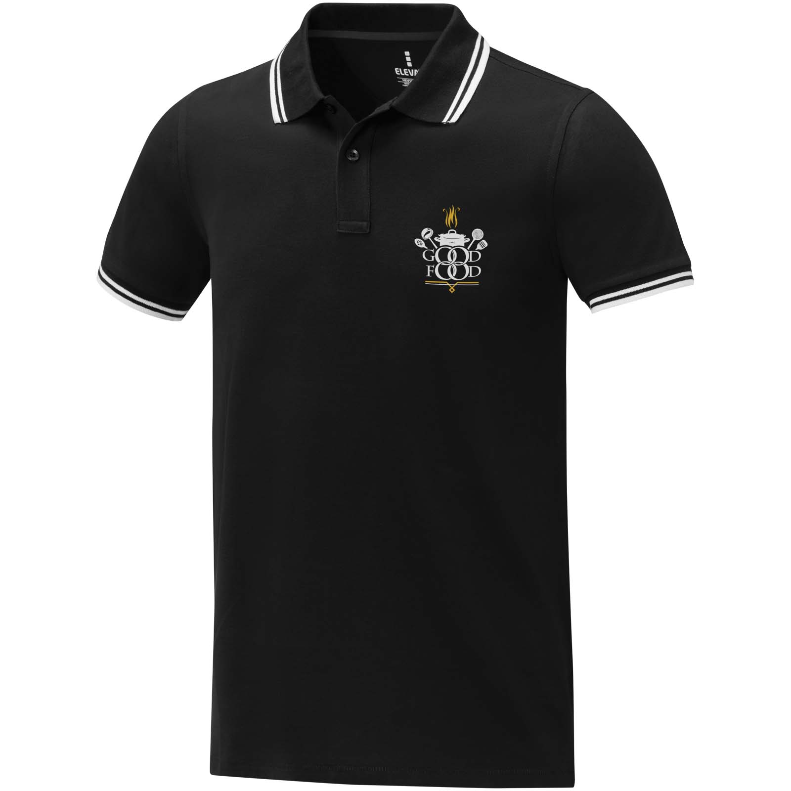 Amarago 200 g/m2 short sleeve men’s tipping polo