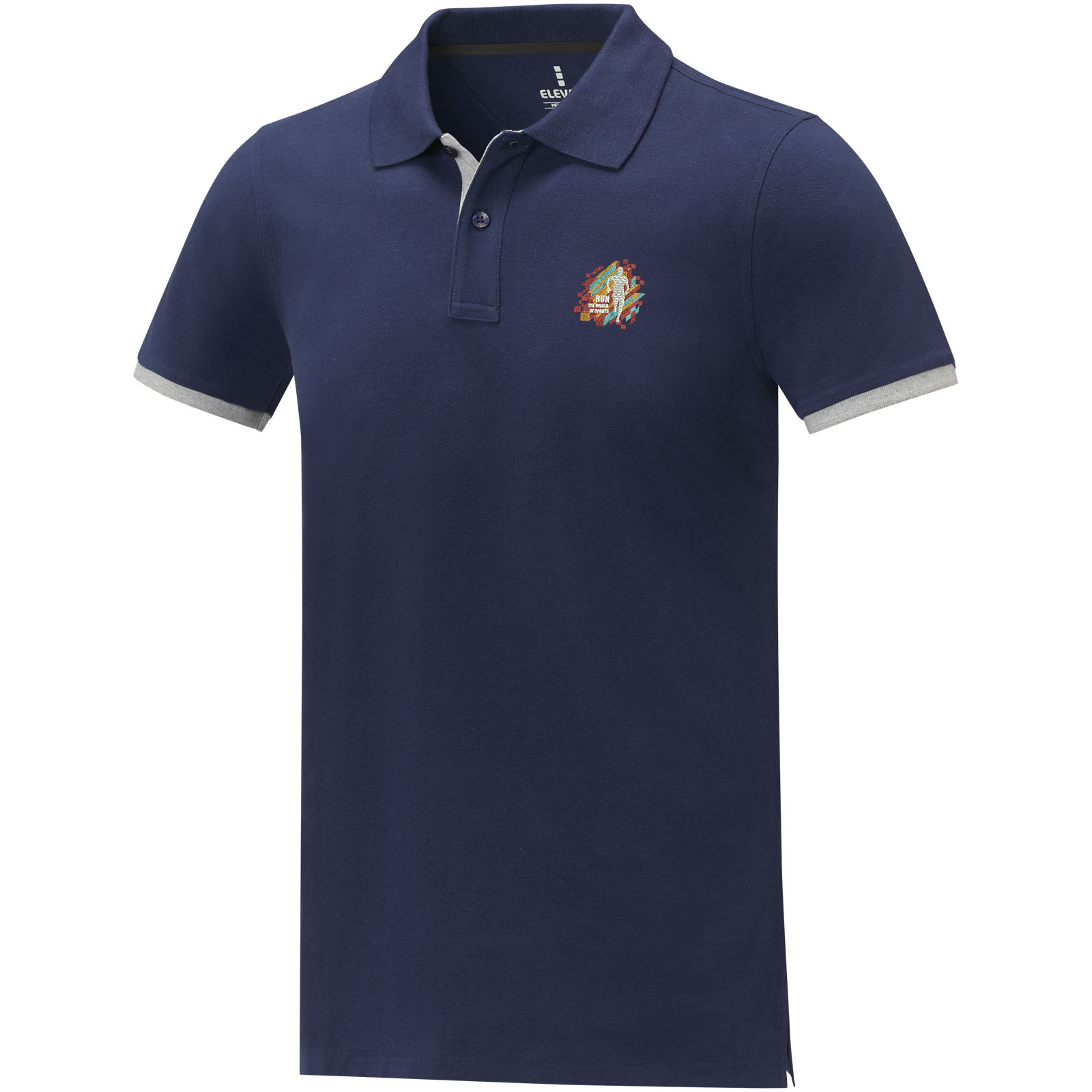Morgan 200 g/m2 short sleeve men’s duotone polo
