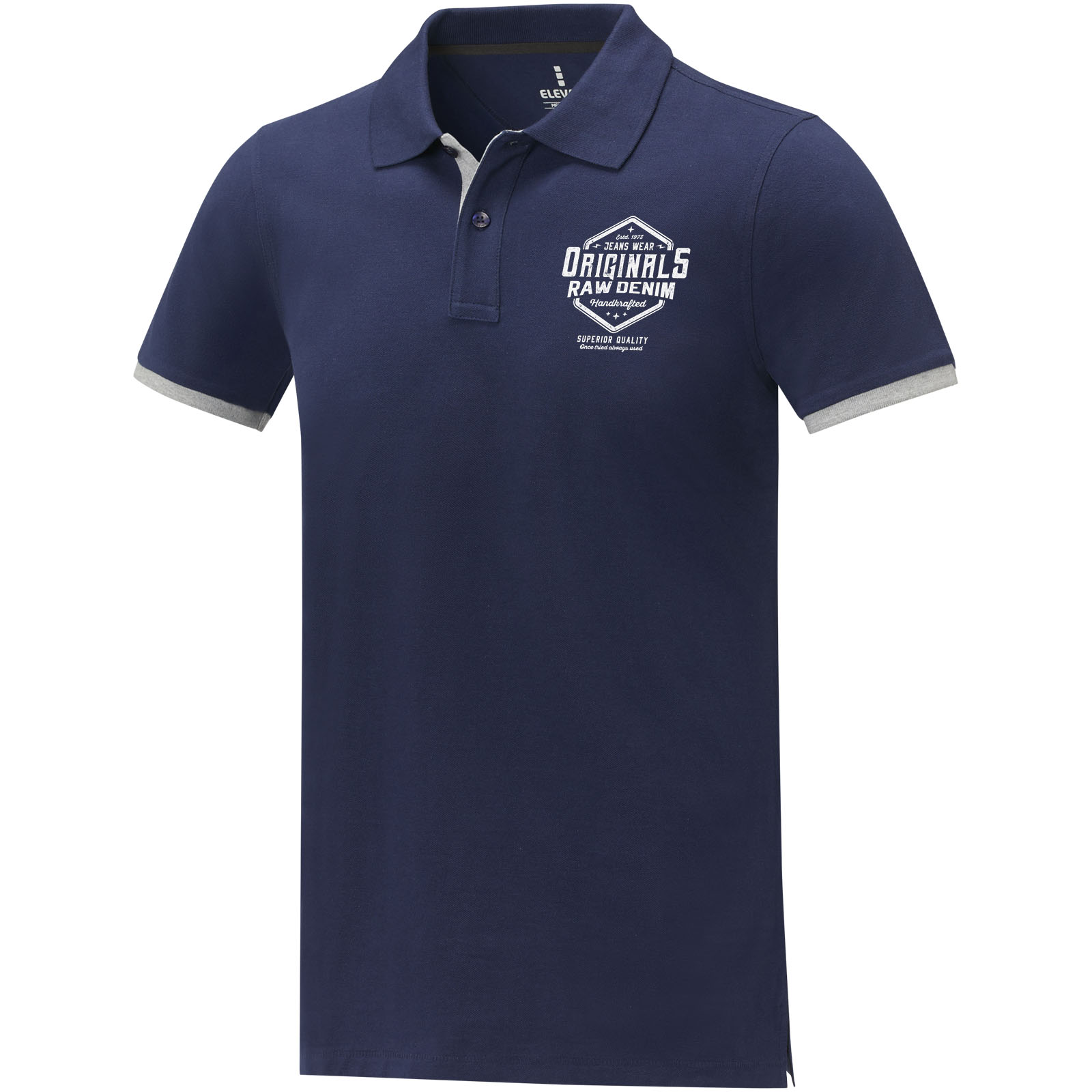 Morgan 200 g/m2 short sleeve men’s duotone polo