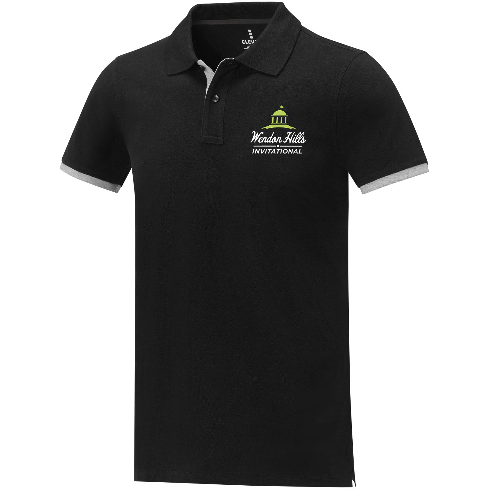 Morgan 200 g/m2 short sleeve men’s duotone polo