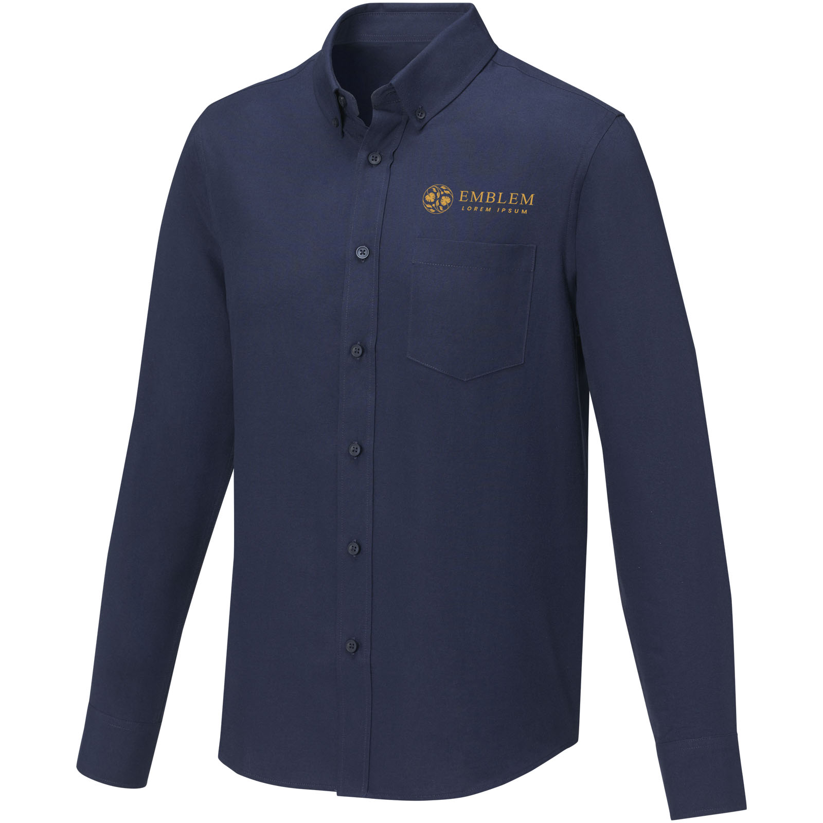 Pollux 130 g/m2 long sleeve men’s shirt