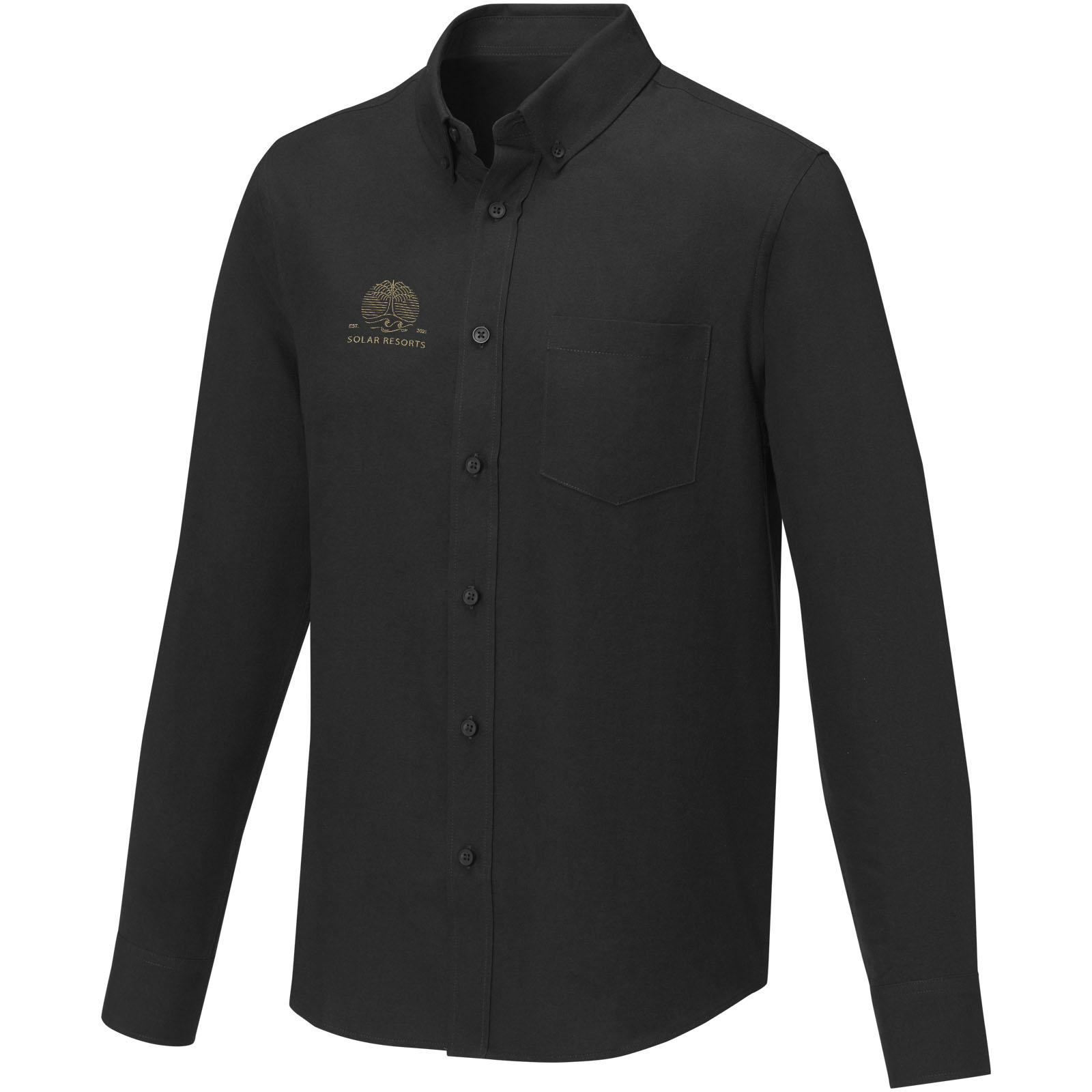 Pollux 130 g/m2 long sleeve men’s shirt