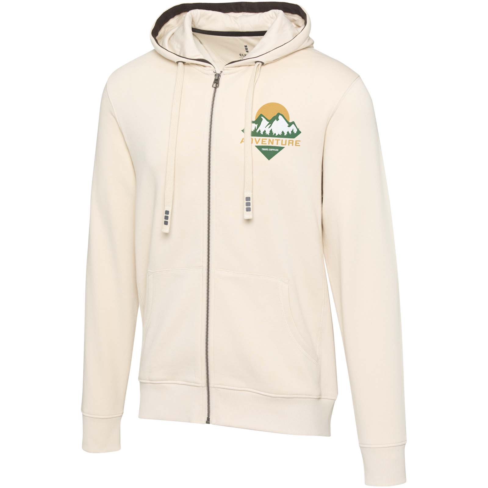 Arora 300 g/m2 unisex full zip hoodie