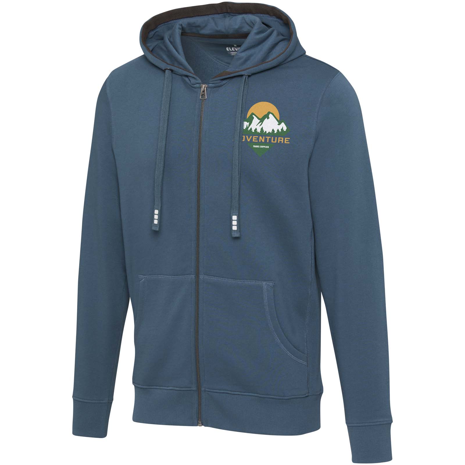 Arora 300 g/m2 unisex full zip hoodie