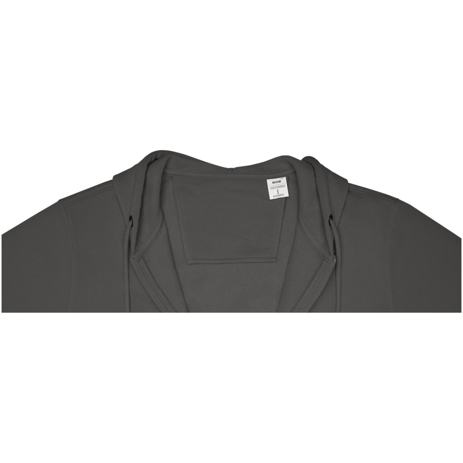 Charon 240 g/m2 unisex full zip hoodie