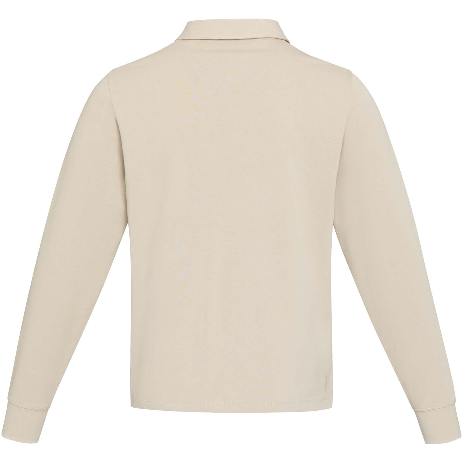 Clyde unisex organic rugby polo sweatshirt