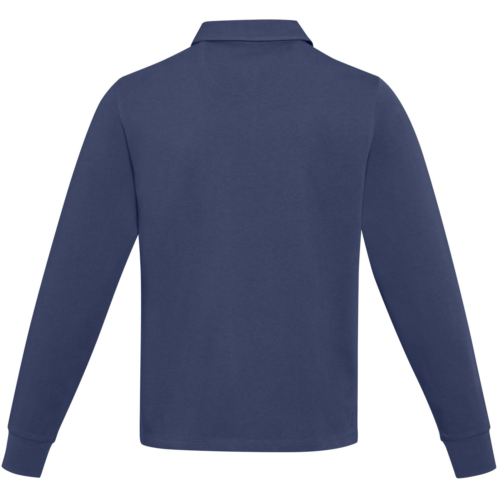 Clyde unisex organic rugby polo sweatshirt